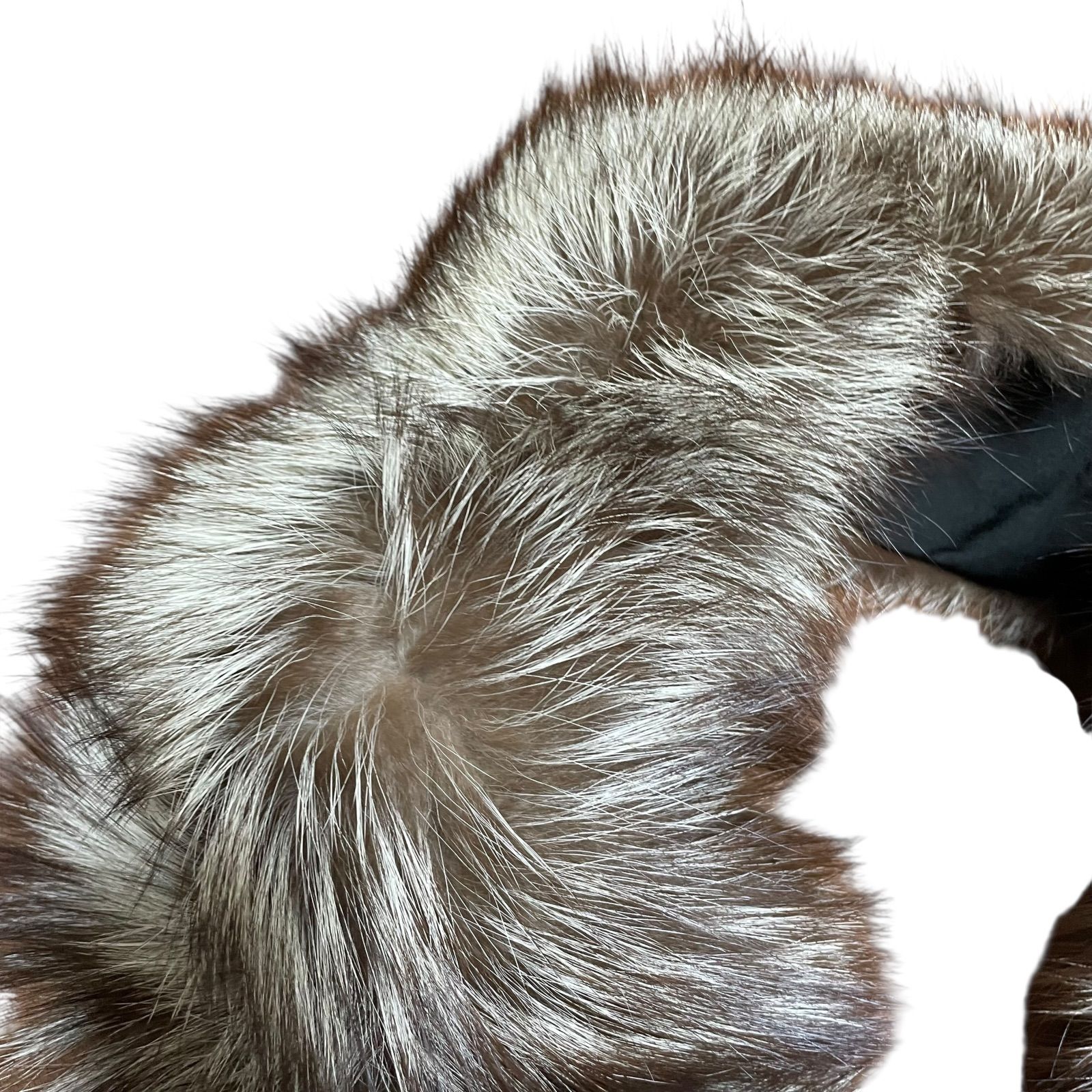 SAGA FOX TRIM BESATZ GARNITURE サガフォックス 茶 サガフォックス SAGA FOX 美品 ティペット オーロラ TRIM BESATZ