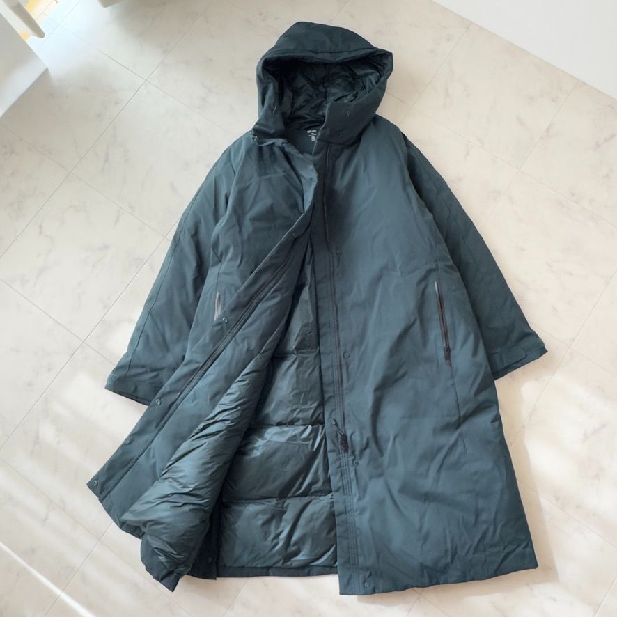 2024年完売美品 3XL 】UNIQLO ユニクロ ハイブリッドダウンロング
