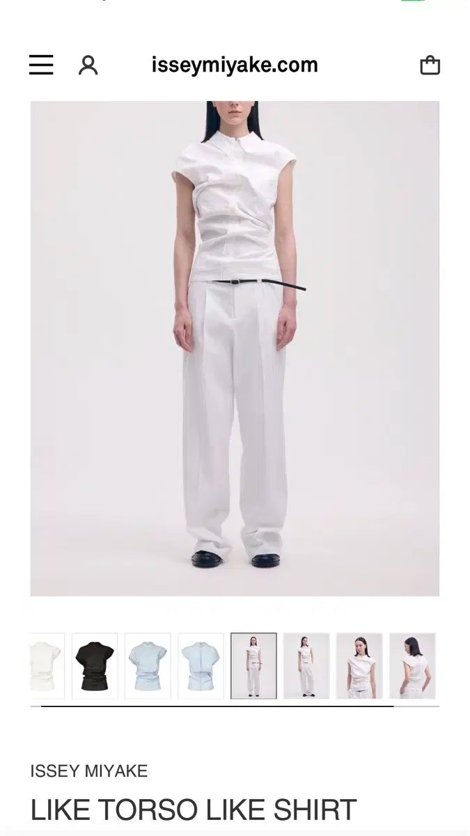  ISSEY MIYAKE イッセイミヤケ LIKE TORSO シャツ ブラック 長袖 シャツ ブラウス