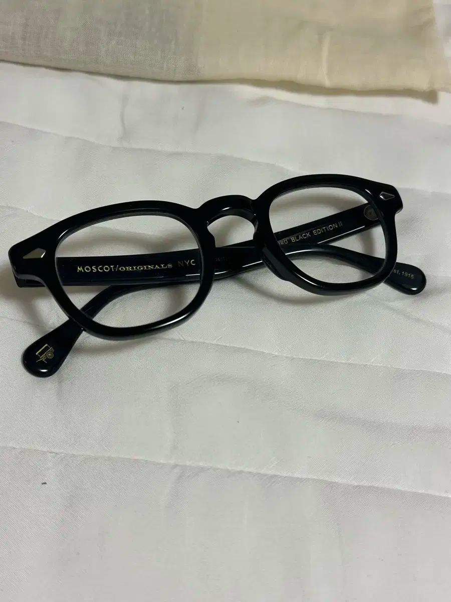 モスコット レムトッシュ ブラックエディション ll 44 size