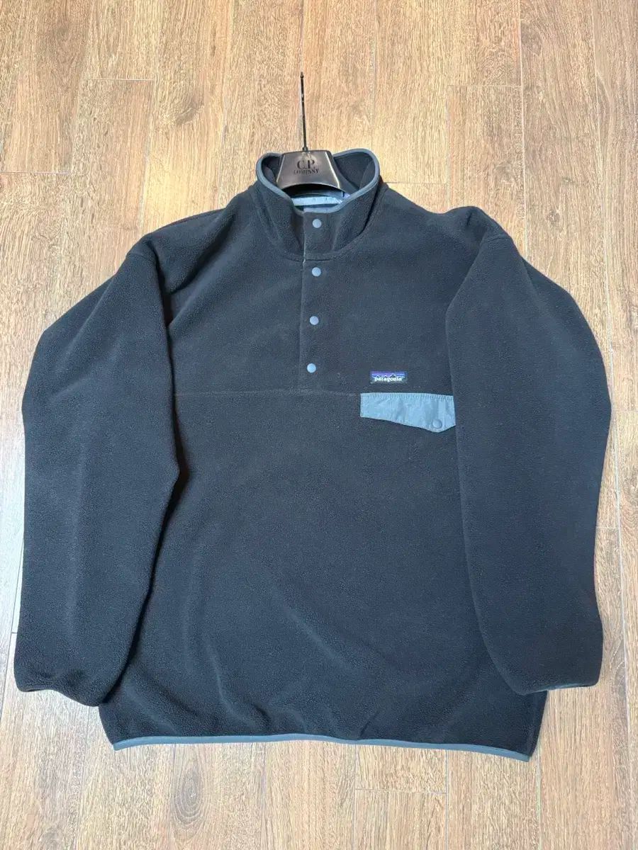 パタゴニア Synchilla シンチラ ブラック ポージー グレー L サイズ