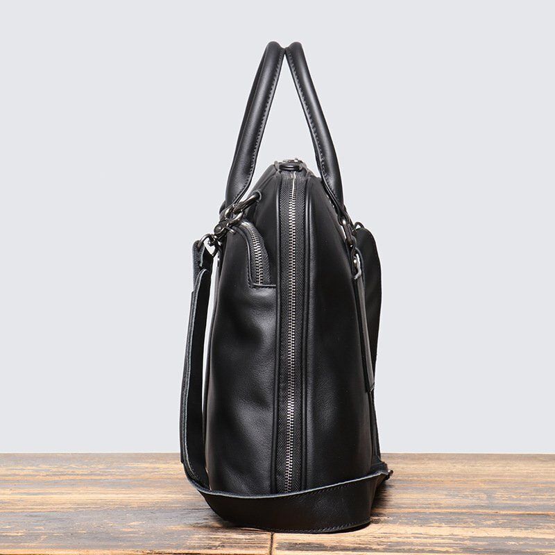 本革 牛革 レザー ハンドメイド メンズ 斜めがけ 2way ヌメ 革 手作り ショルダーバッグ 15.6インチ PC対応 ビジネスバッグ WWW_KARIMZIABAT_FR