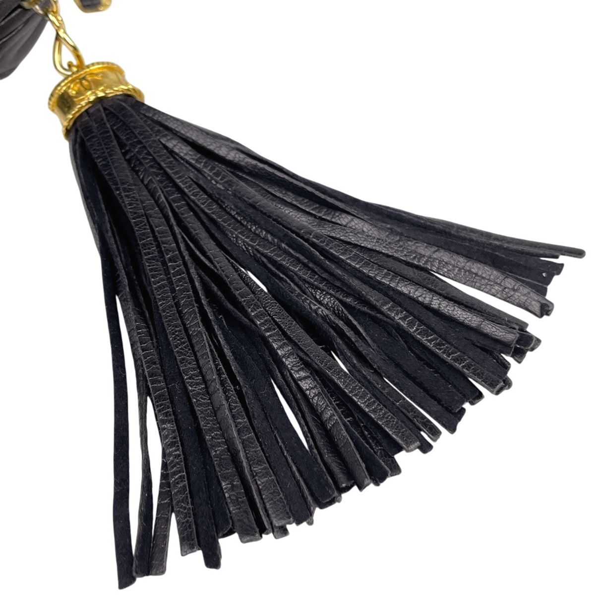 シャネル CHANEL ココマーク フリンジ チェーン ショルダーバッグ