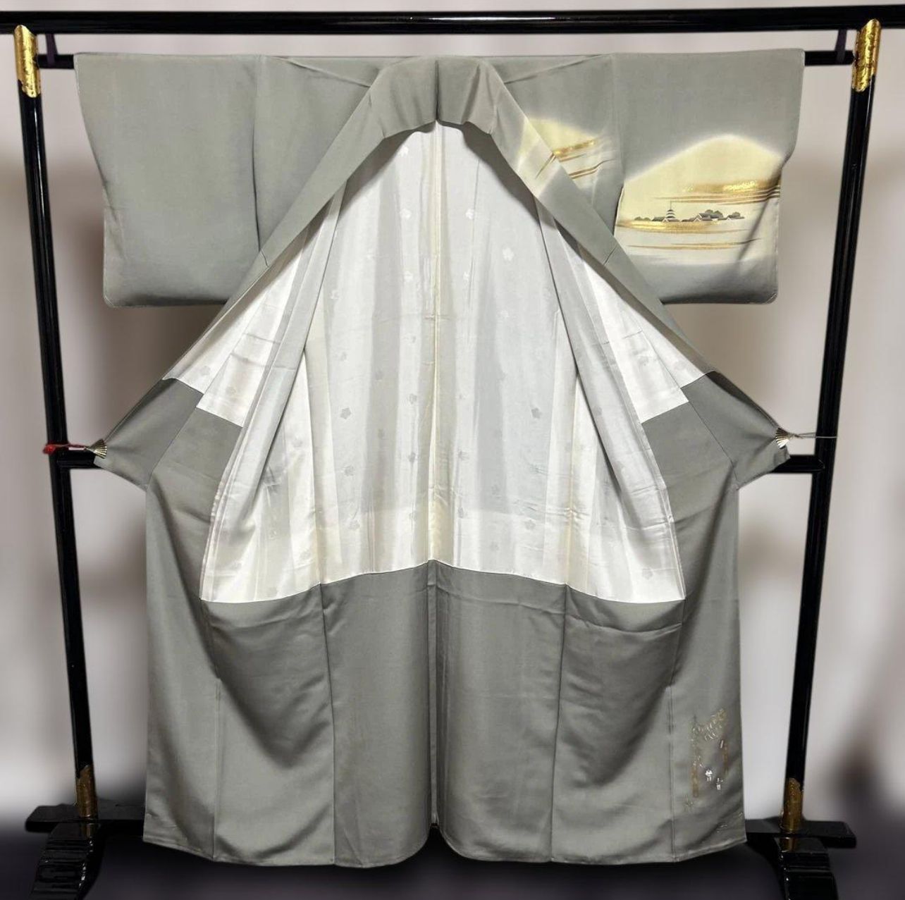 西陣プラチナ箔袋帯