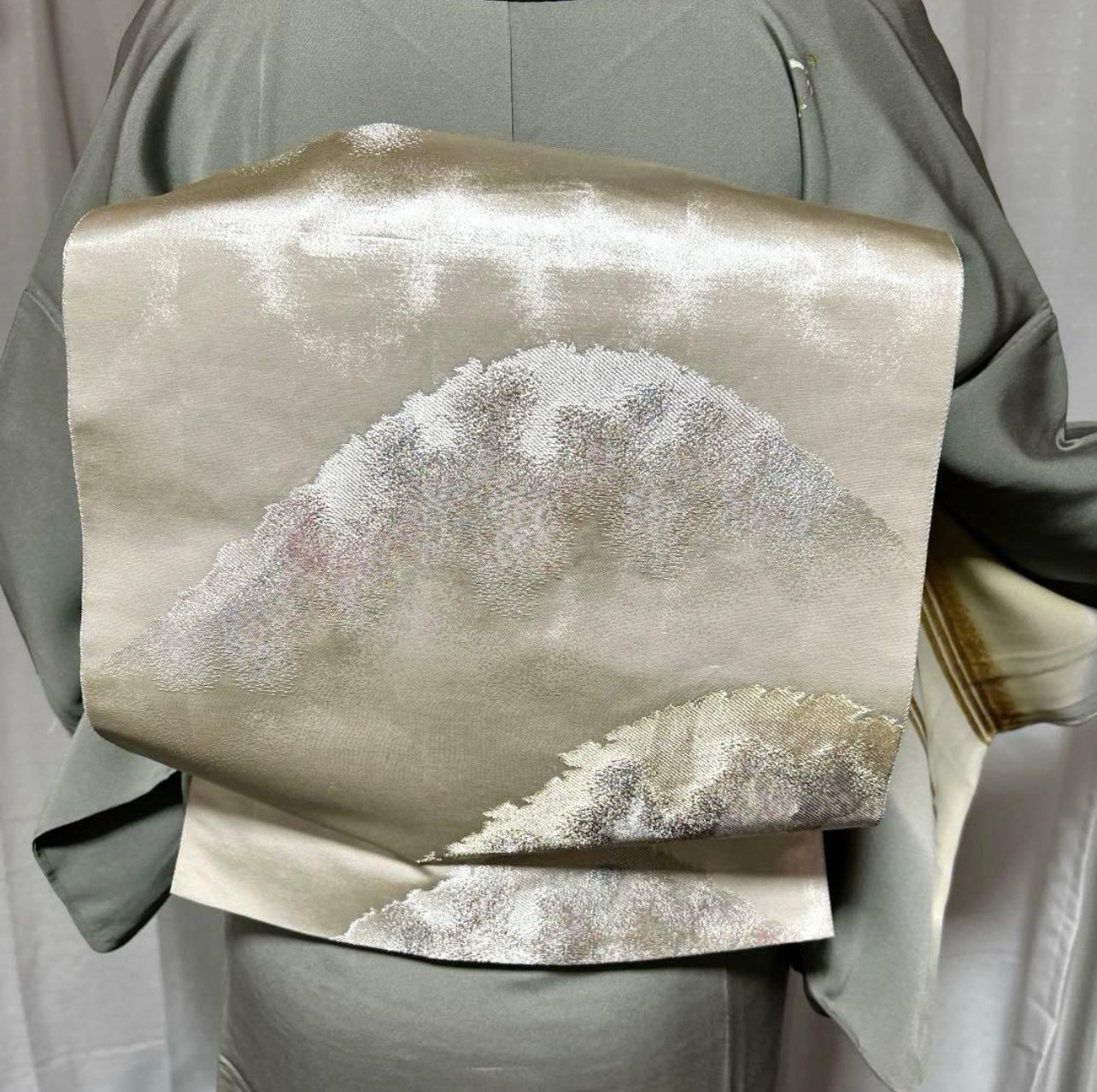 フルセット 西陣プラチナ箔袋帯