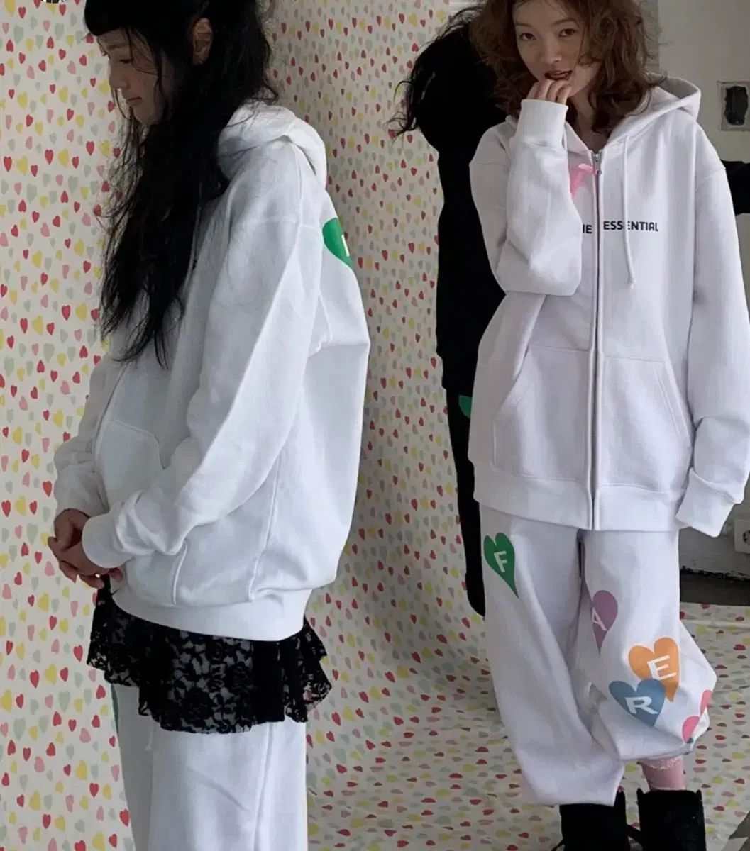 ショップフェアリー ハート バルーン フーディー ジップアップ