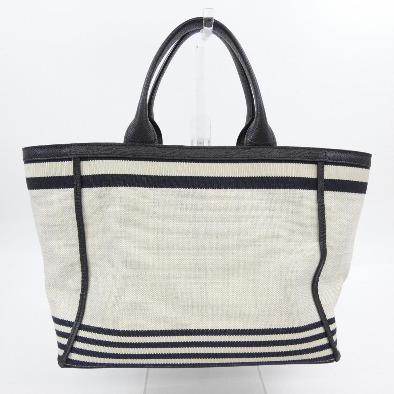 VALEXTRA リニアファブリックトート