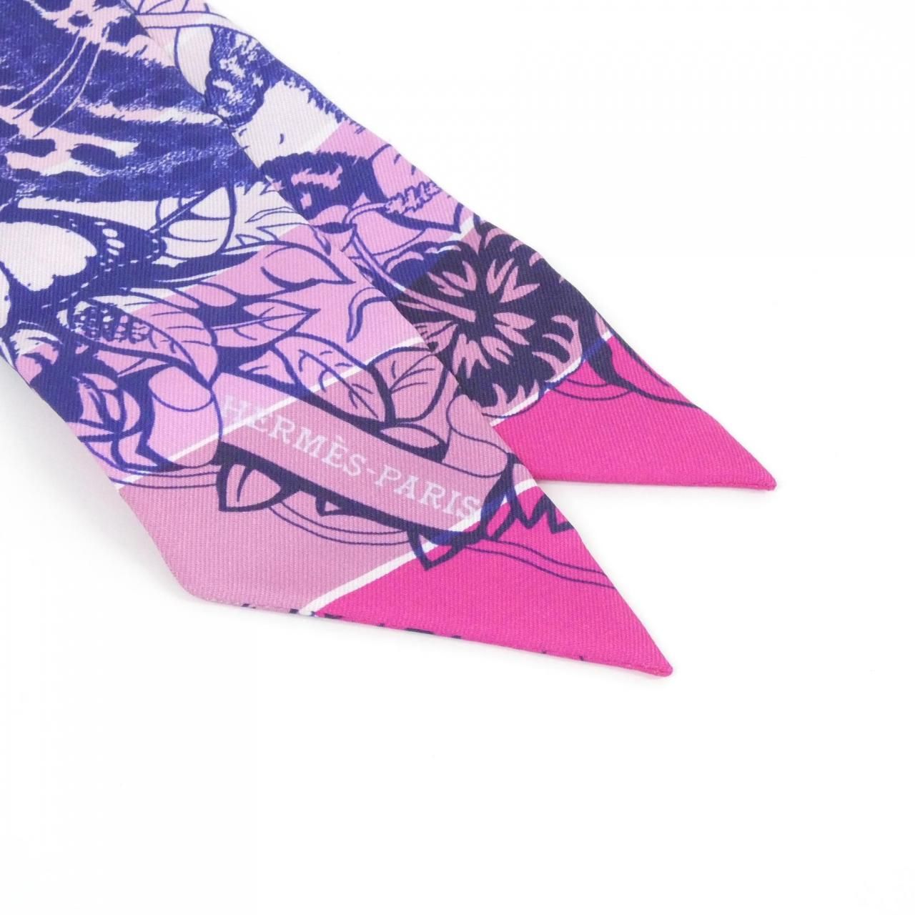 エルメス JUNGLE LOVE RAINBOW ツイリー 063369S スカーフ