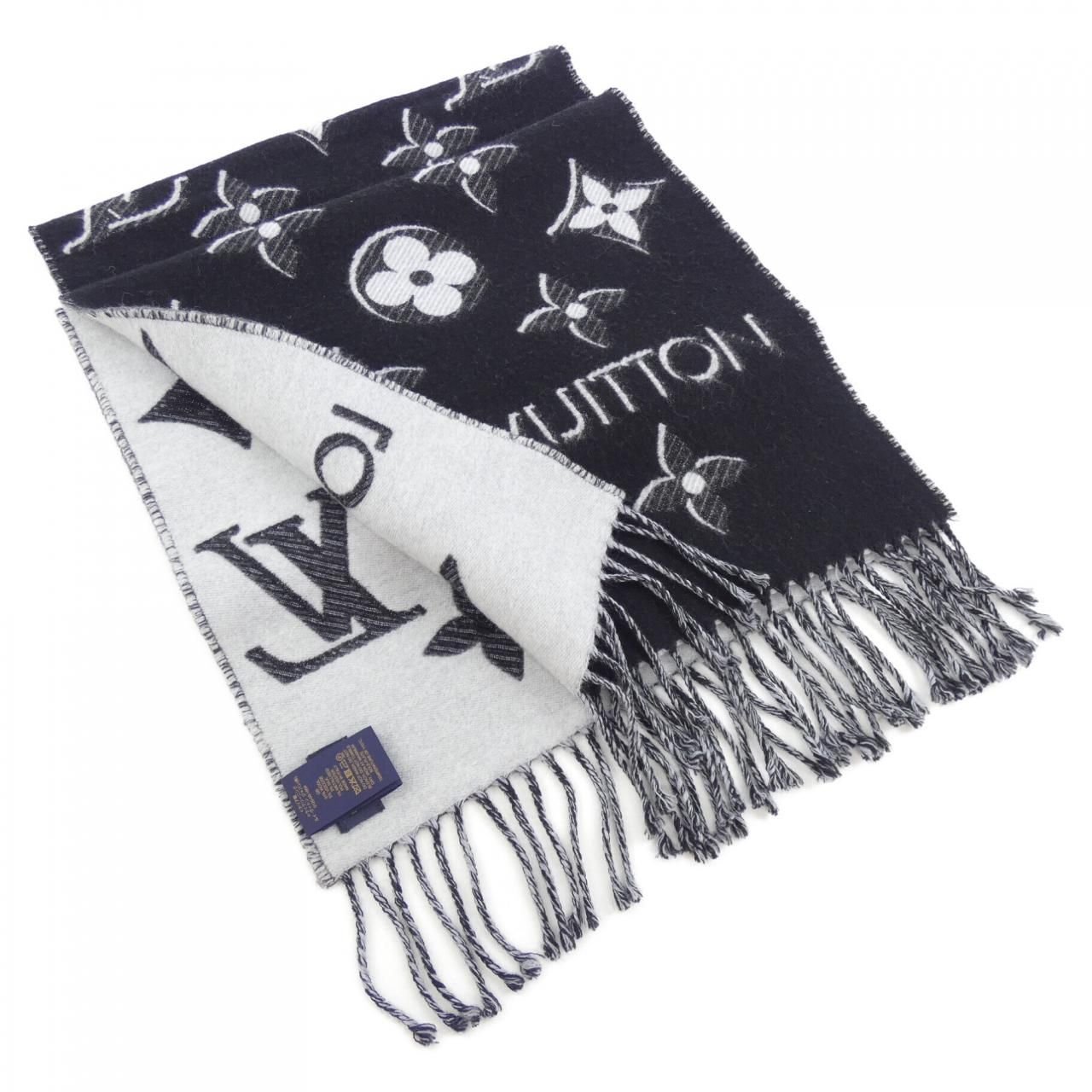 ルイヴィトン LOUIS VUITTON エシャルプLVエセンシャルシャイン M78159 MUFFLER