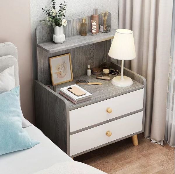 大好評 サイドテーブル ベッドサイドテーブル ナイトテーブル 木製 北欧 サイドチェスト 収納 ベッドテーブル 完成品 ソファーテーブル 寝室 リビング 引き出し 白