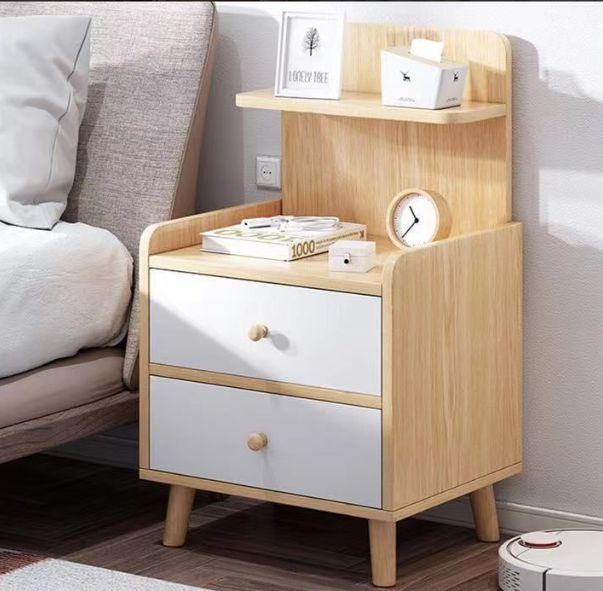 大好評 サイドテーブル ベッドサイドテーブル ナイトテーブル 木製 北欧 サイドチェスト 収納 ベッドテーブル 完成品 ソファーテーブル 寝室 リビング 引き出し 白 MARWIL-DEMENAGEMENTS_CH