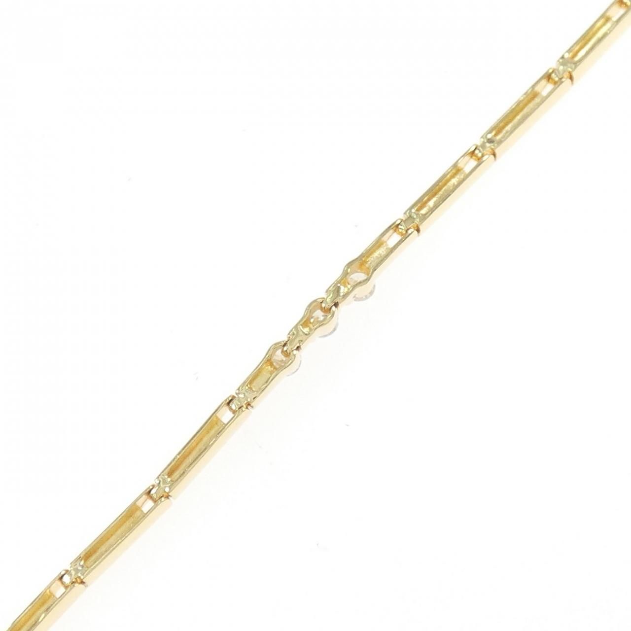 K18YG ダイヤモンド ブレスレット 0.11CT