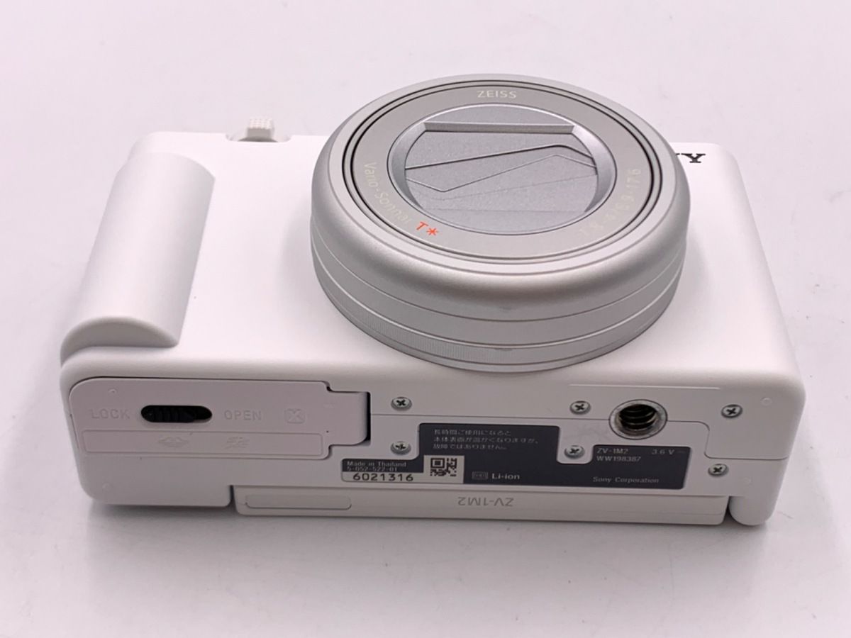  ソニー VLOGCAM ZV 1 M 2 W ホワイト コンパクトデジタルカメラ デジタルカメラ