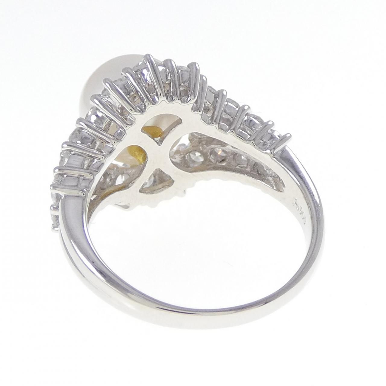 白蝶パール リング