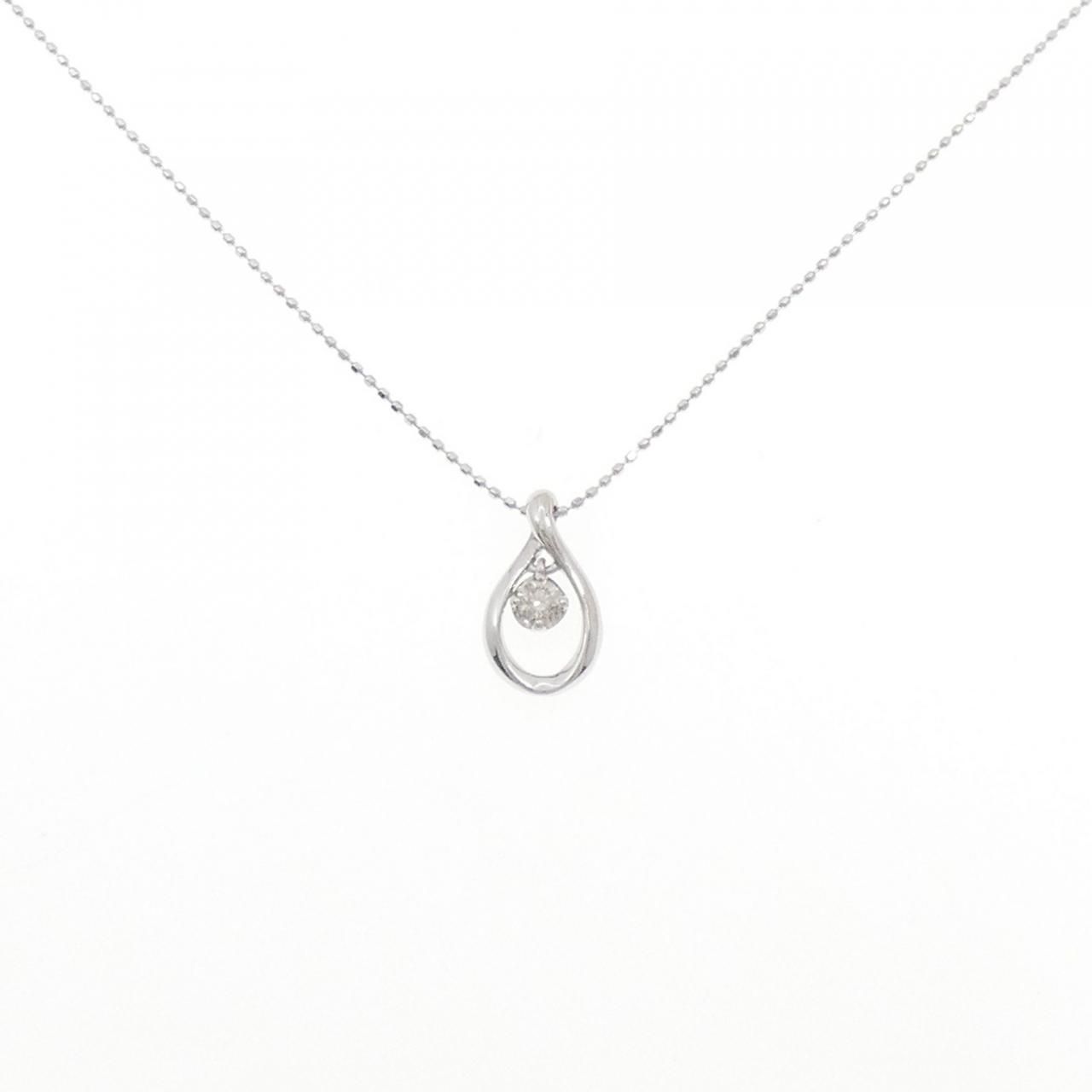 クミキョク ダイヤモンド ネックレス 0.10CT