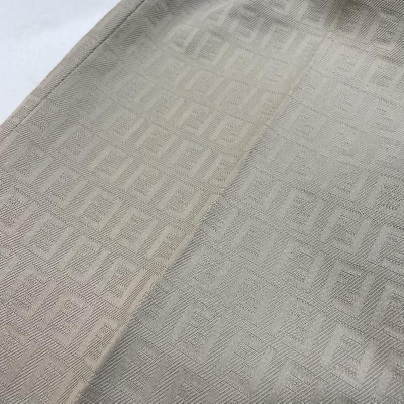 フェンディ ズッカ柄 イタリア製 ストレート ジップフライ パンツ