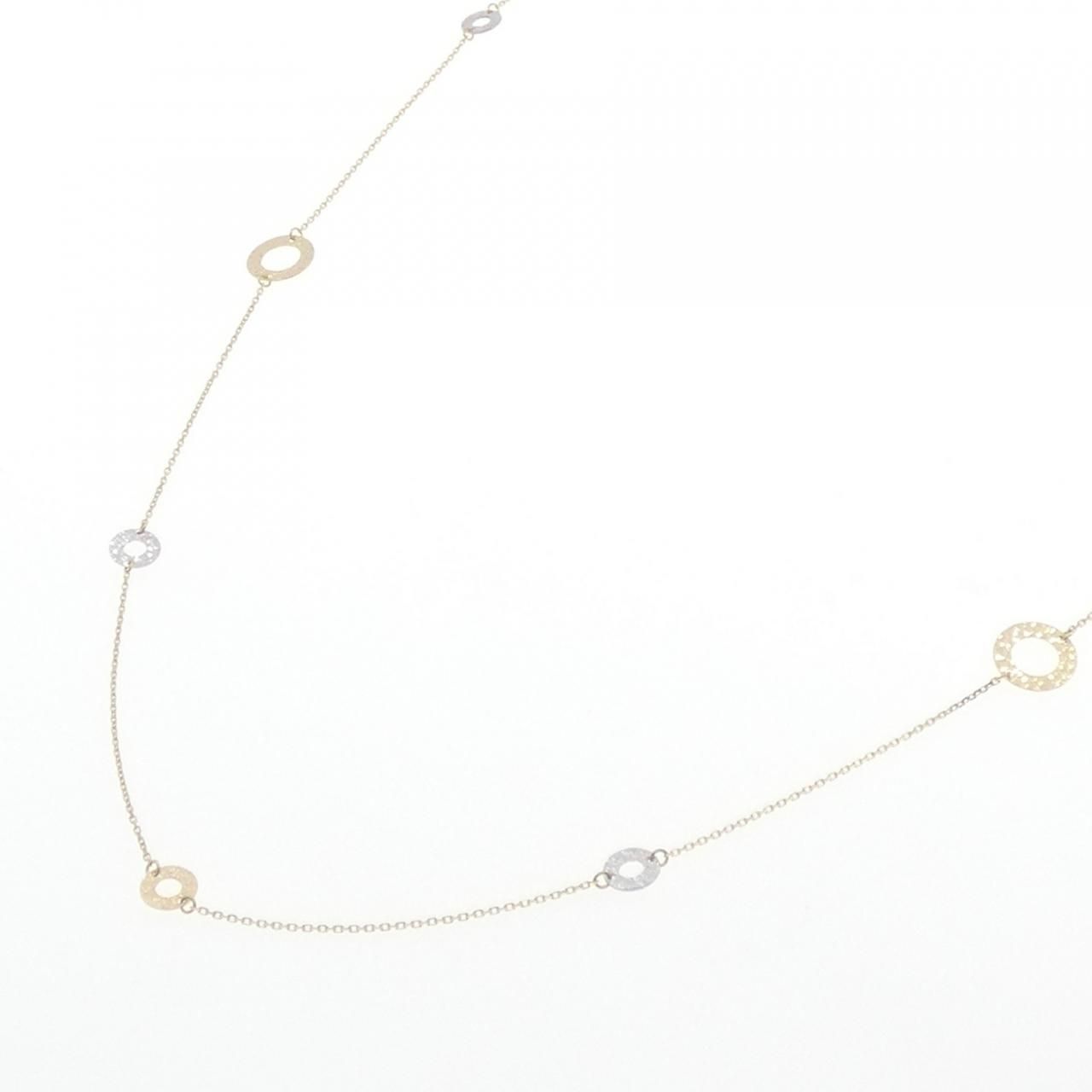 K18YG K18WG ネックレス