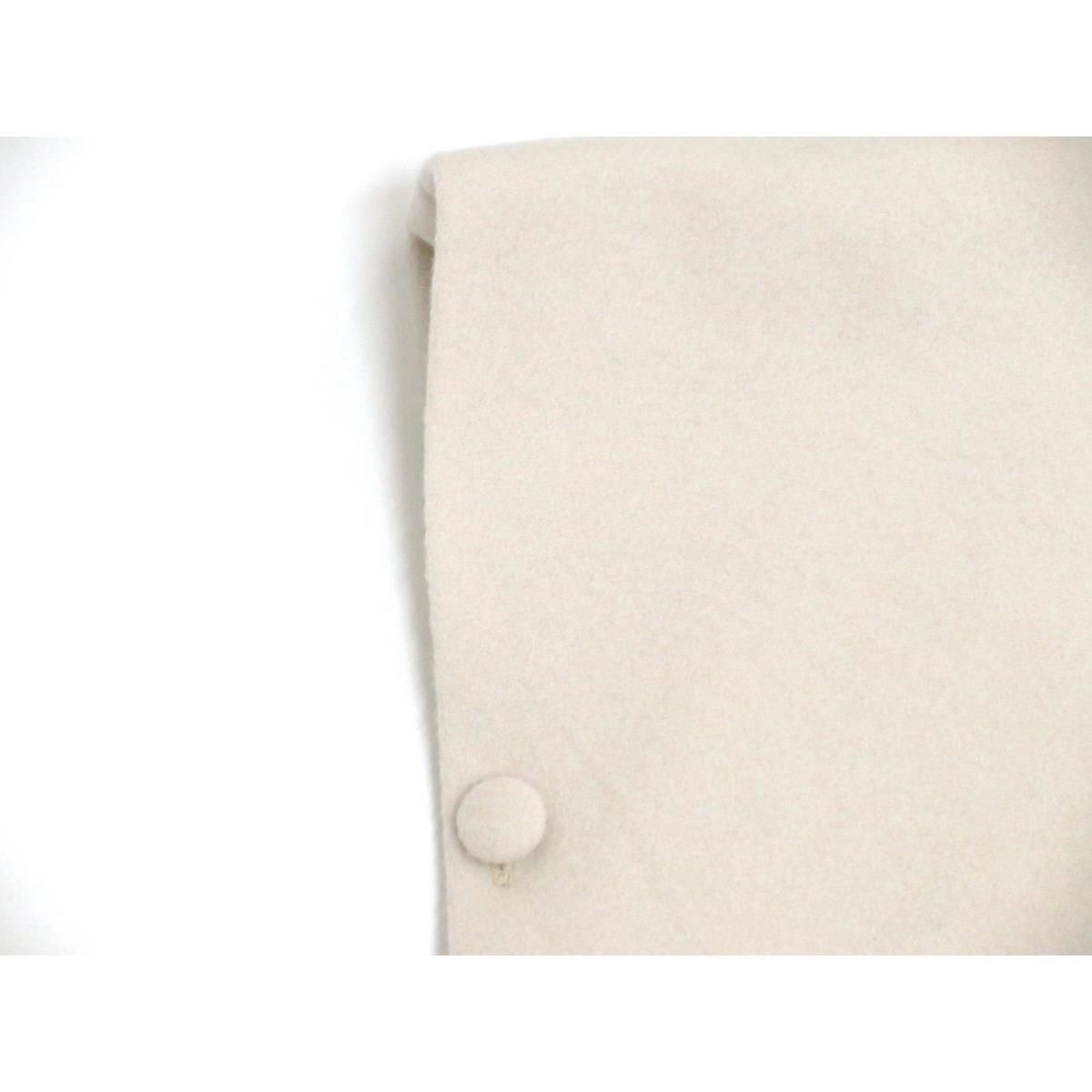 お洒落コート カシミヤ混ウールケープ