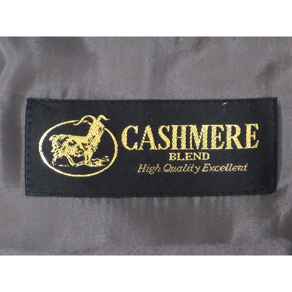 お洒落コート カシミヤ混 ロール衿 GULLKHAN_COM