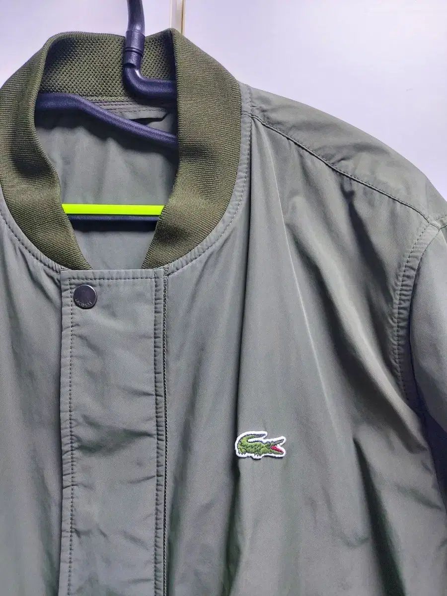 ラコステ 春 ブルゾン ジャケット 105サイズ カーキ