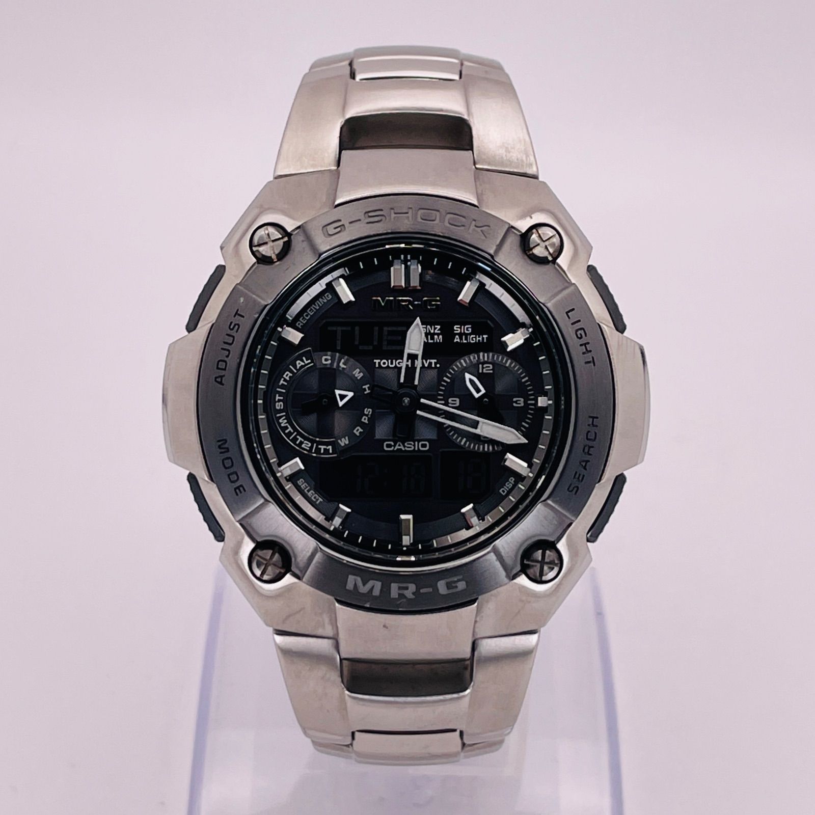 T 709 正常稼動 CASIO カシオ 電波ソーラー G SHOCK ジーショック MR SERIES MRG 7600 D 1 BJF 時計 メンズ ユニセックス