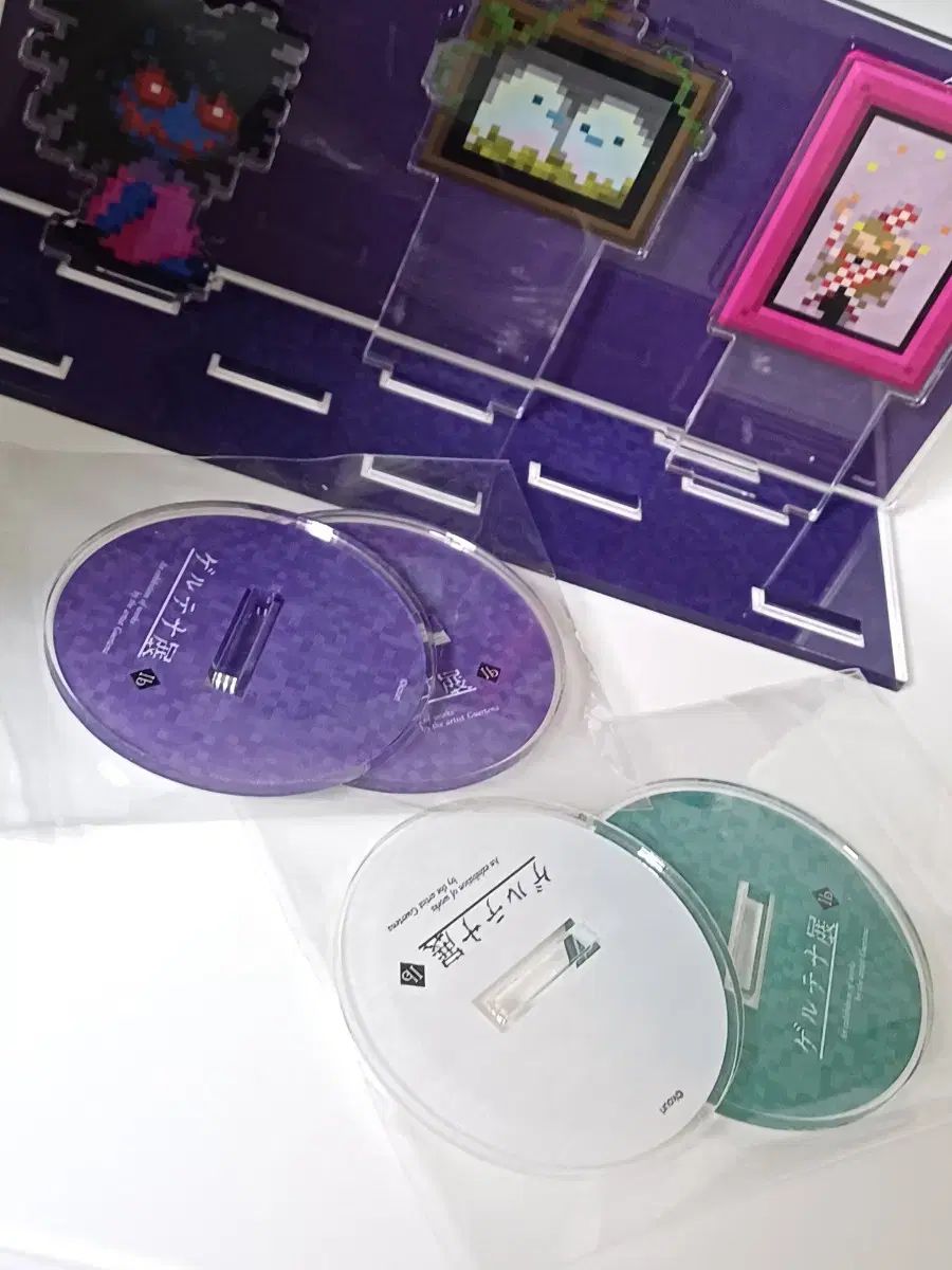 イヴ ib ゲルテナ展アクリルセット まとめ 쯔꾸르 公式フォトカードゲーム