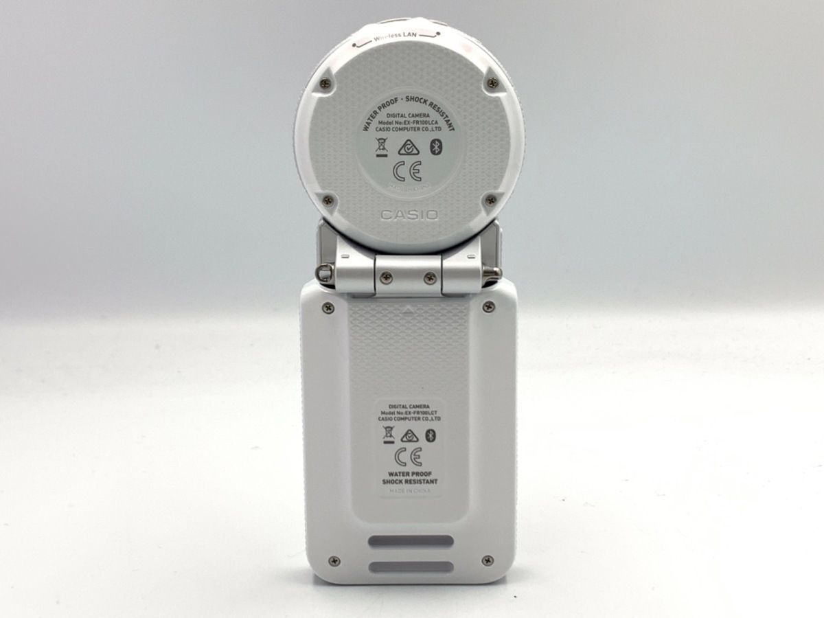 カシオ EXILIM EX FR 100 L WE ホワイト