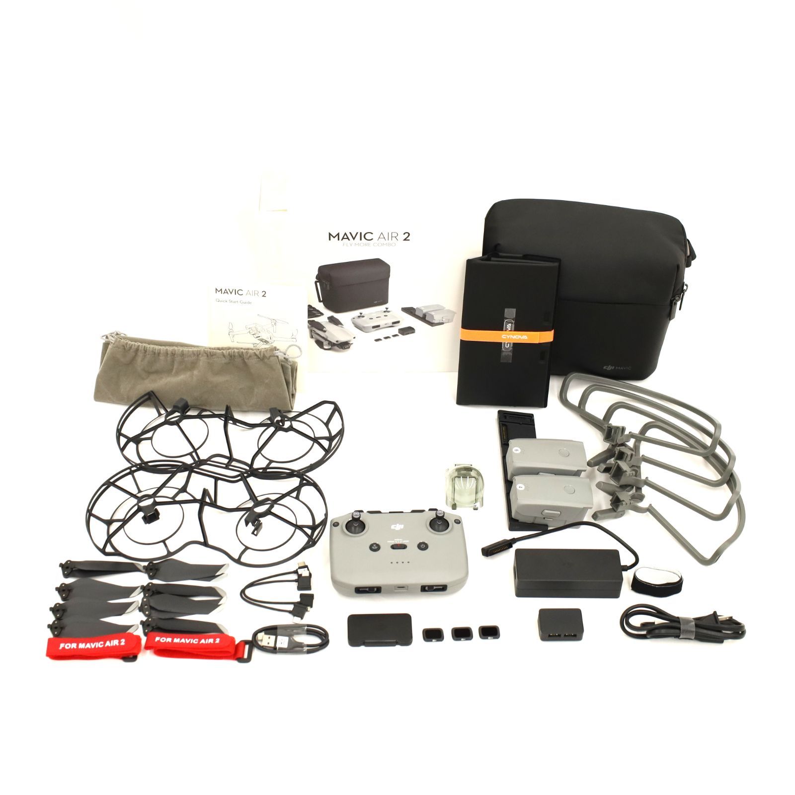 その他 DJI ディージェイアイ MAVIC Air 2 Fly More Combo ドローン コンボセット 動作良好