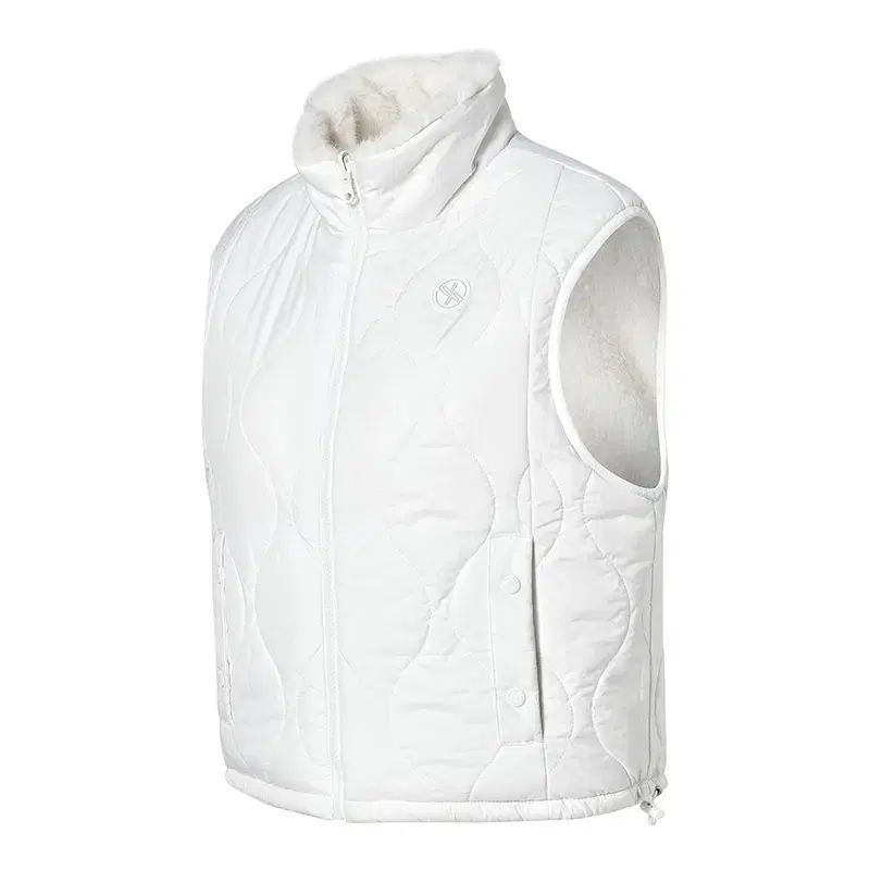 ゼクシィミックス キルティング ソフト ファー リバーシブル ベスト