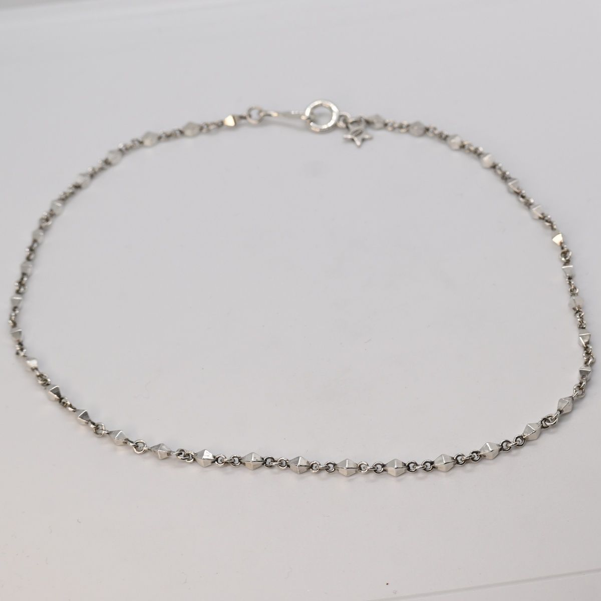 研磨済 JUSTIN DAVIS CURIO シルバー925 チェーン 40 cm SNJ 213 ジャスティンデイビス ネックレス