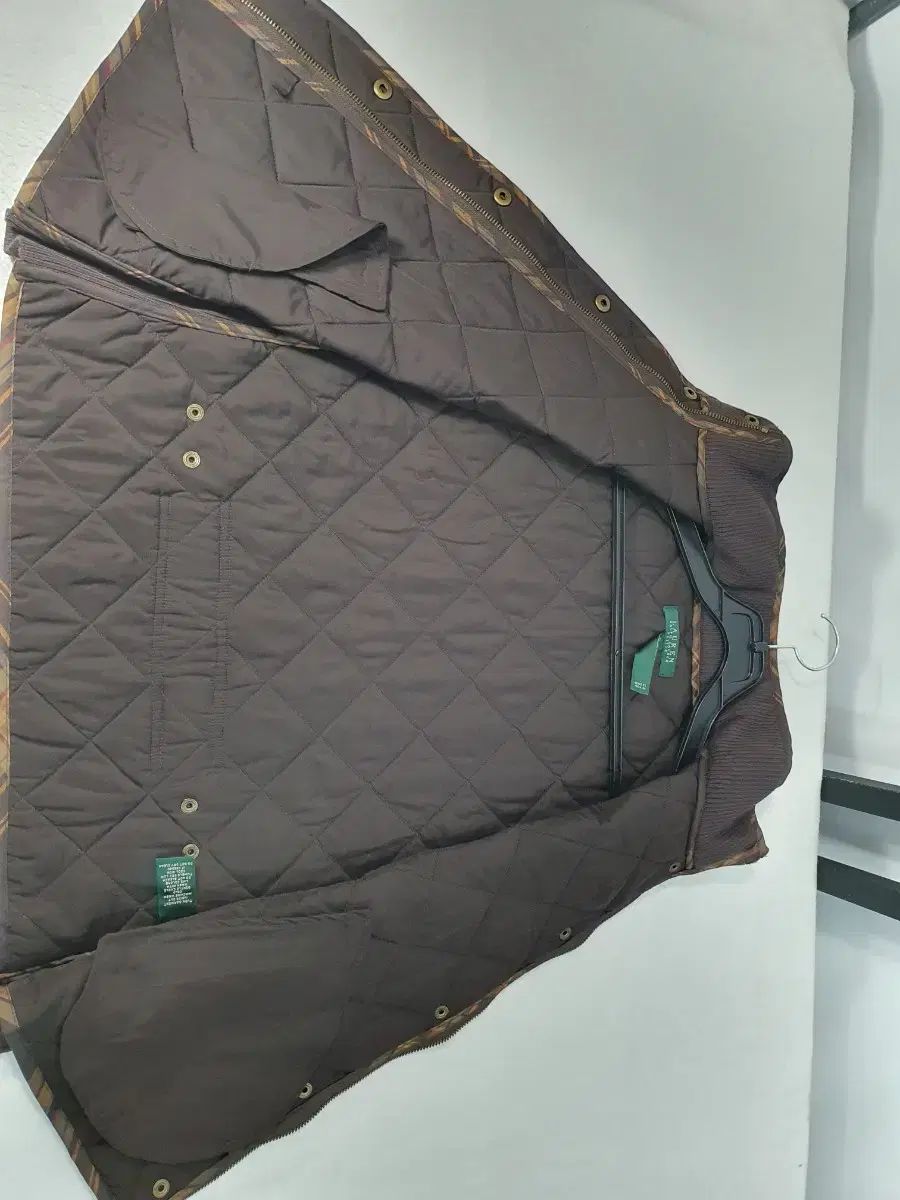  ポロラルフローレン キルティング ダウン ベスト CHECK ブラウン ベスト ジレ ベスト ジレ ビスチェ