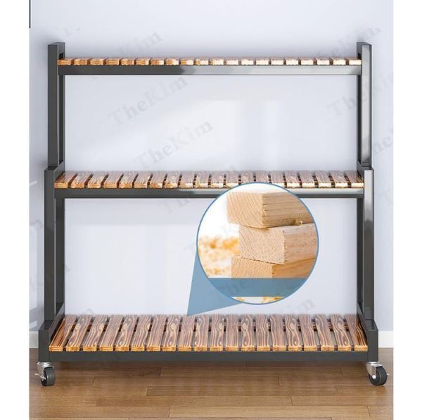 大好評 フラワースタンド ガーデンラック キャスター付き ベランダ 3段 屋外 室内 簡単組み立て ガーデニング 花棚 盆栽棚 錆びない 耐腐食性 園芸ラック 80 40 105 MARWIL-DEMENAGEMENTS_CH