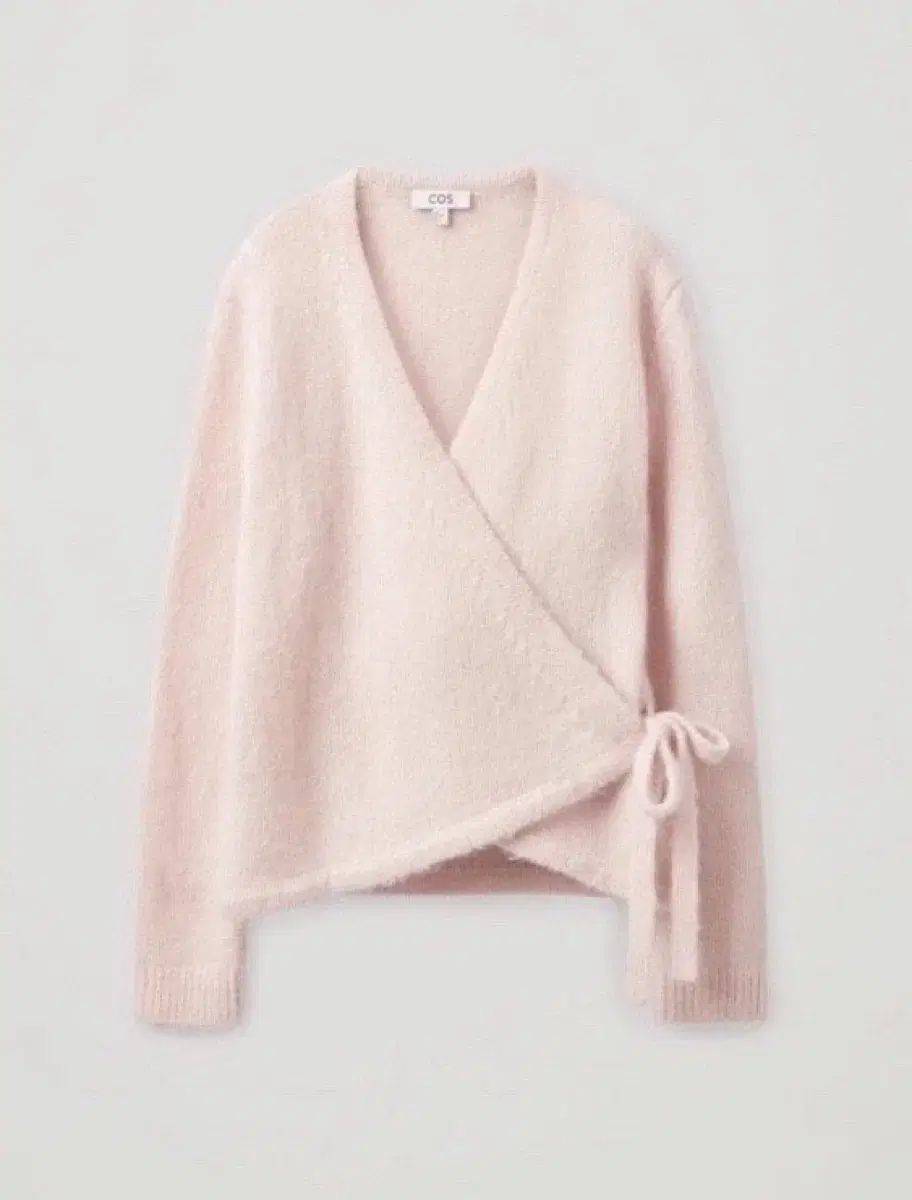 COS コス ウール ラブ カーディガン ピンク