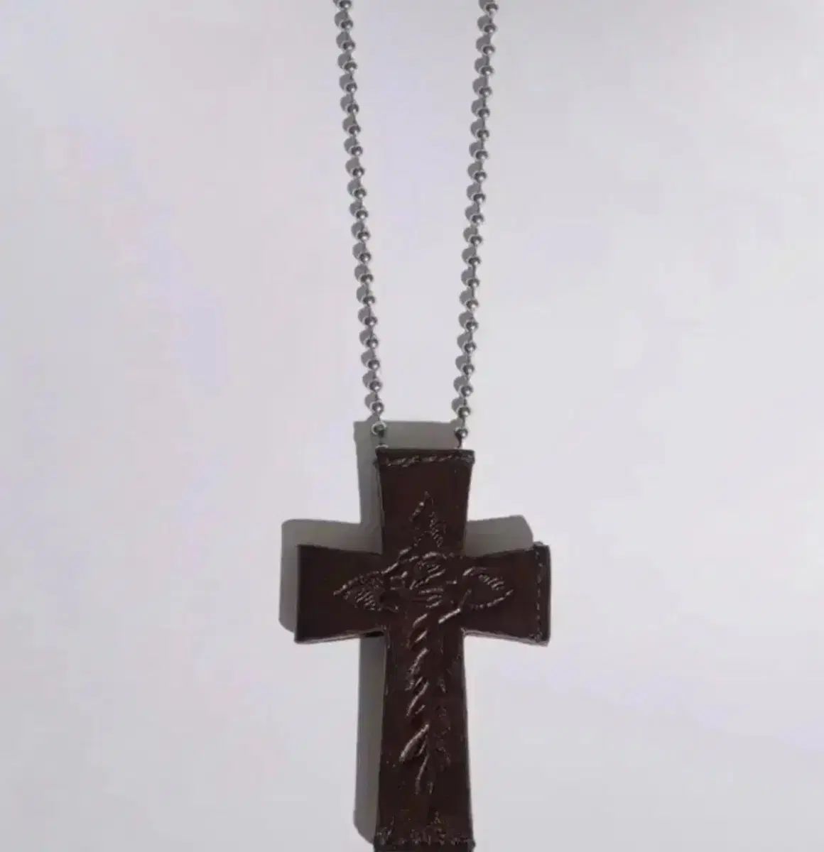 SCULPTOR スカルプター Ed Hardy エドハーディー カードウォレット ネックレス ブラウン