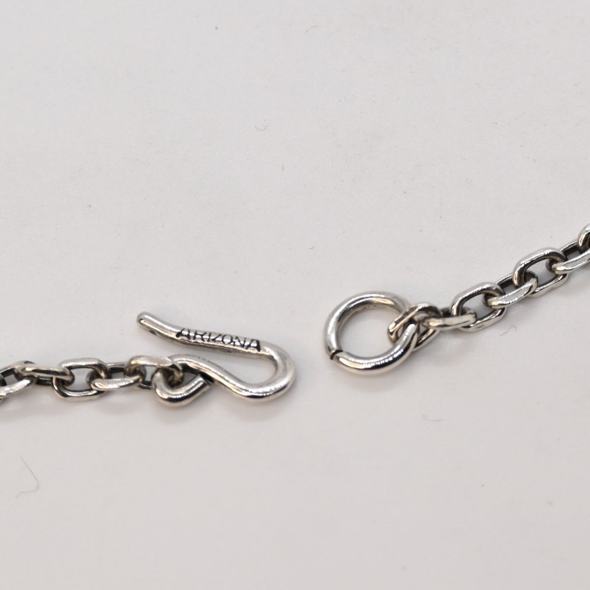 研磨済】ARIZONA FREEDOM シルバー チェーン 長さ50cm 幅3.5mm