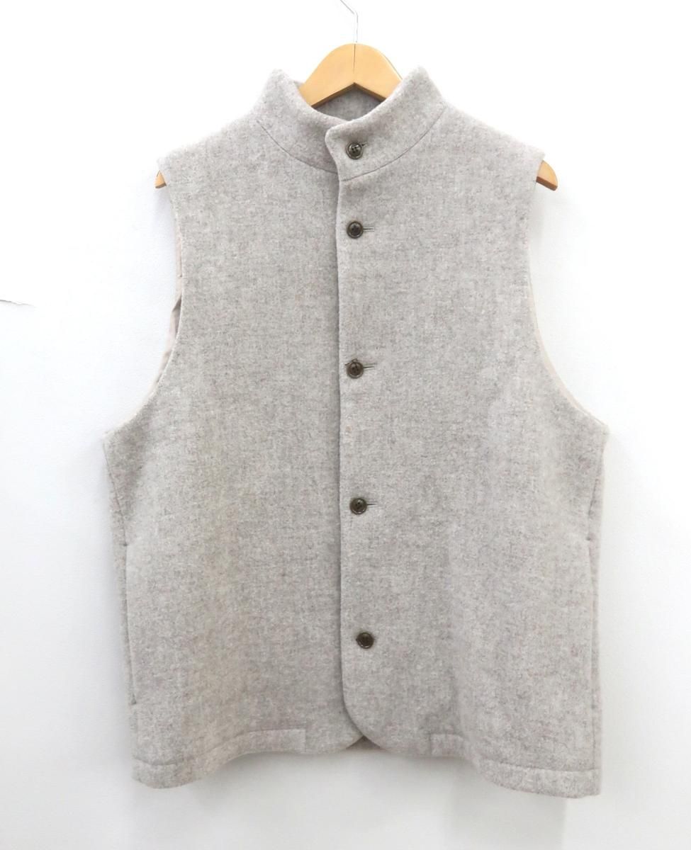 CONFECT コンフェクト 2224-0025 22AW ウールパイル ハイネック ベスト 3