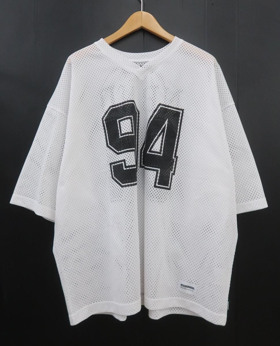 NEIGHBORHOOD ネイバーフッド 241UNNH-CSM03 24SS HOCKEY V-NECK フットボール シャツ XL