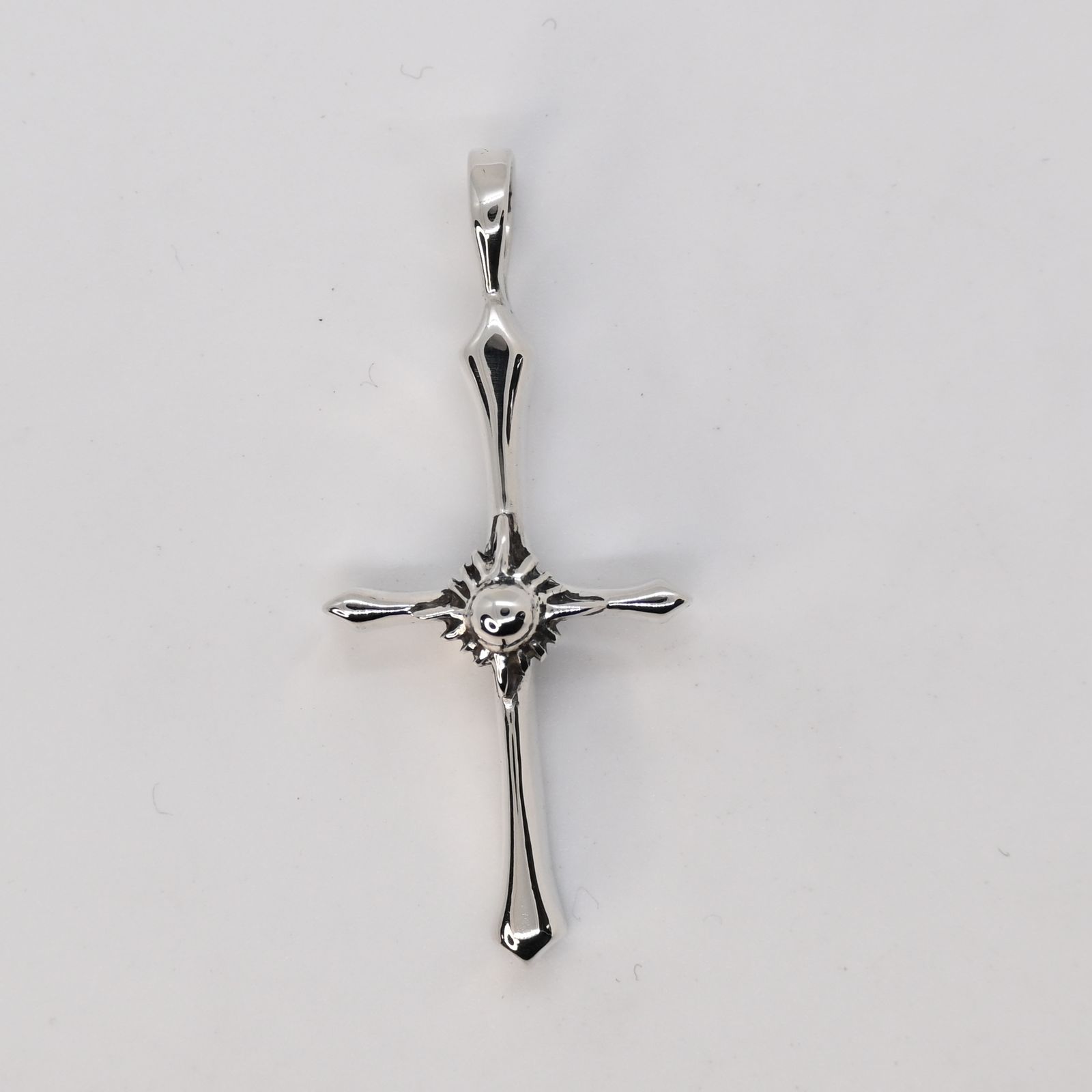 研磨済】ARIZONA FREEDOM クロス チャーム シルバー T-3a 太陽神 サン