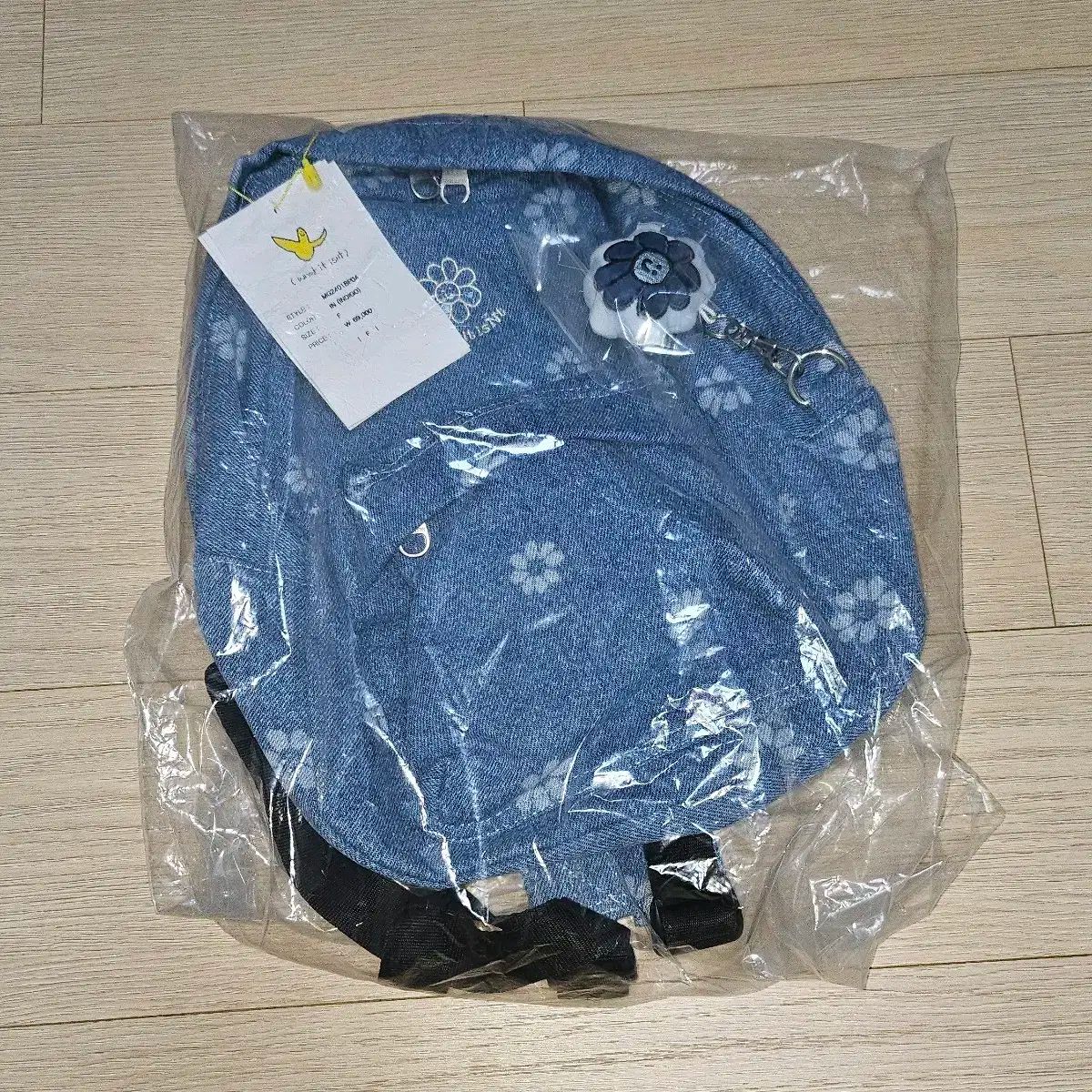 ワキウィルリー ワットイットイズント フローリー ミニ バックパック デニム