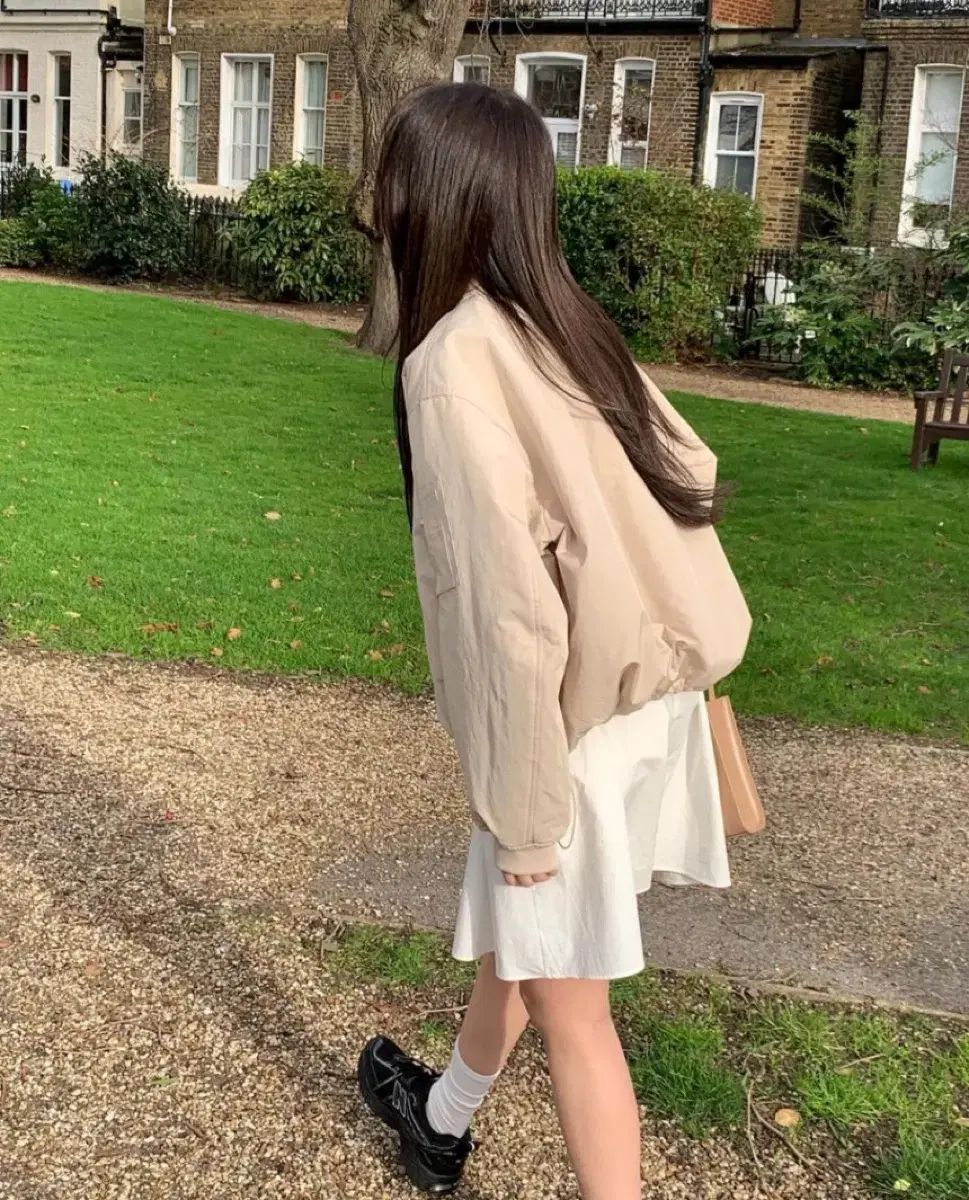 ジーン jinsim ニード アウター ブルゾン ベージュ