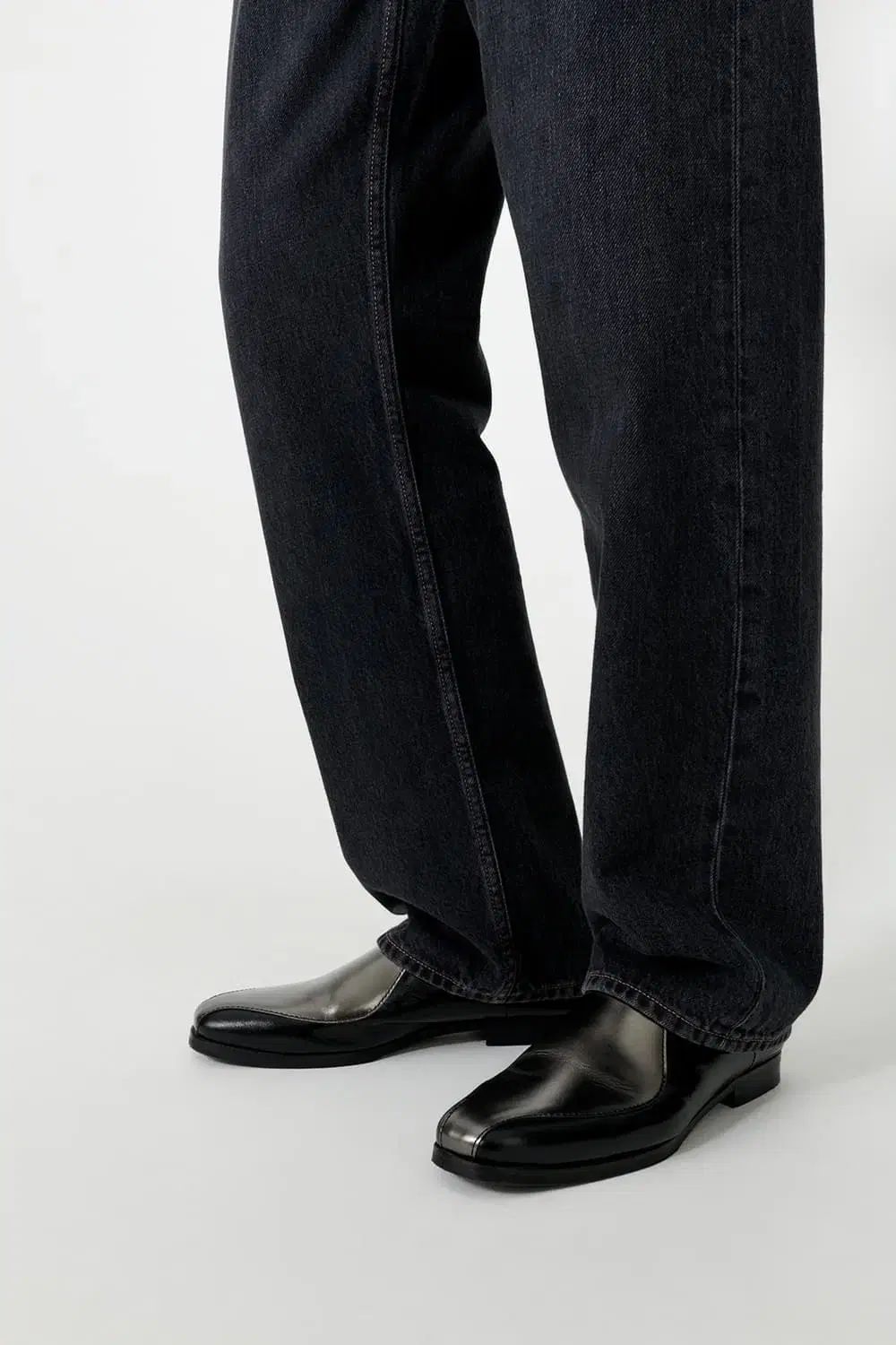  アワーレガシー キャップ スリッパ ブラック 42 ローファー ブーツ 革靴