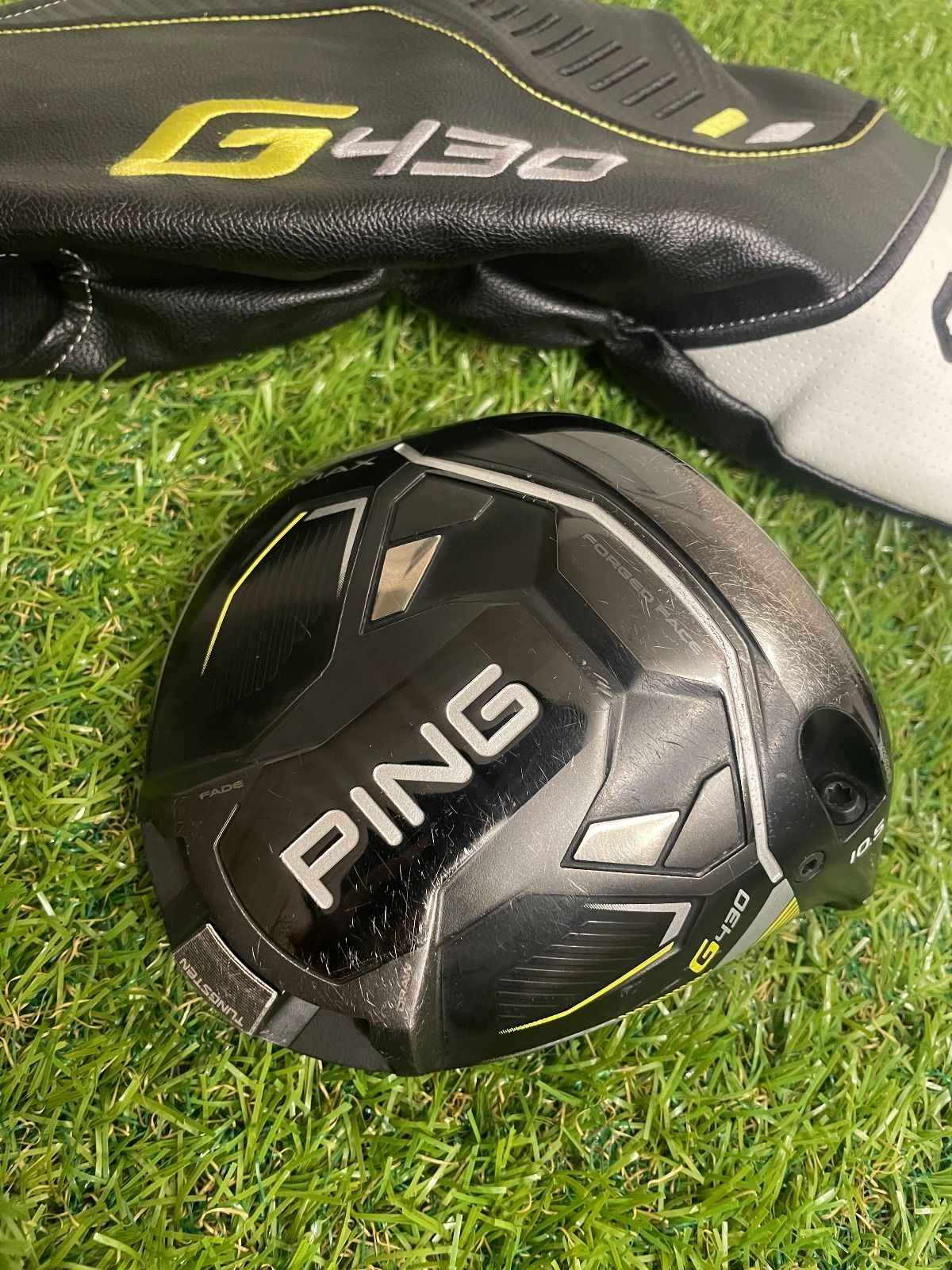 PING G430 MAX 10.5 ドライバー ヘッド単品 メンズ 右利き ヘッドカバー付属 ピン 1番 1W