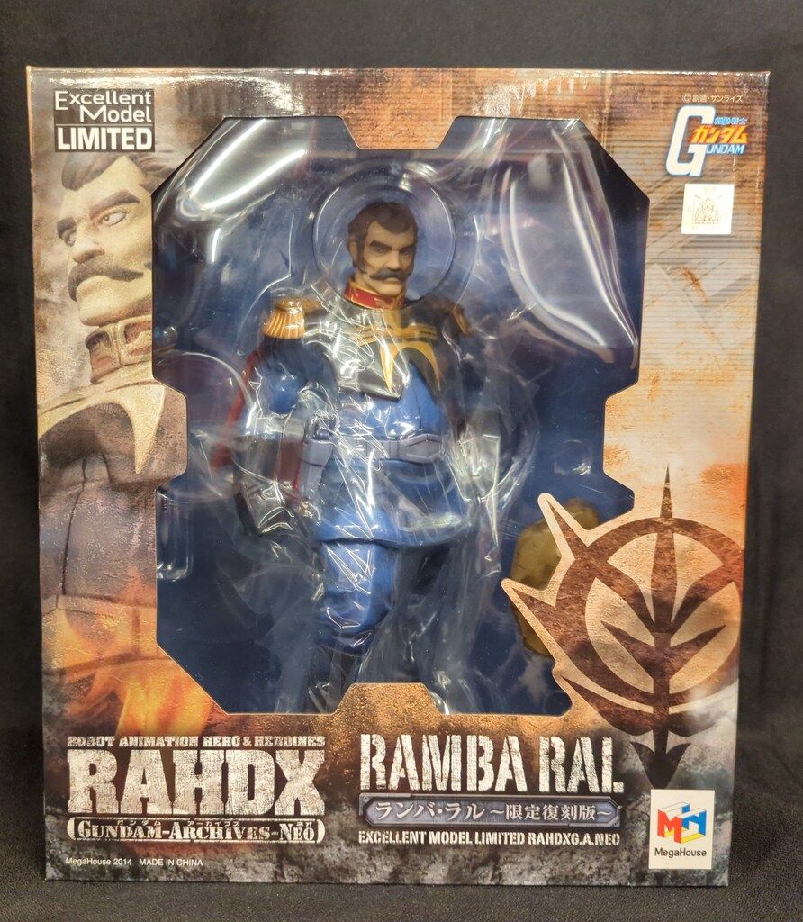 メガハウス RAHDX GA NEO 機動戦士ガンダム ランバ・ラル 限定復刻版