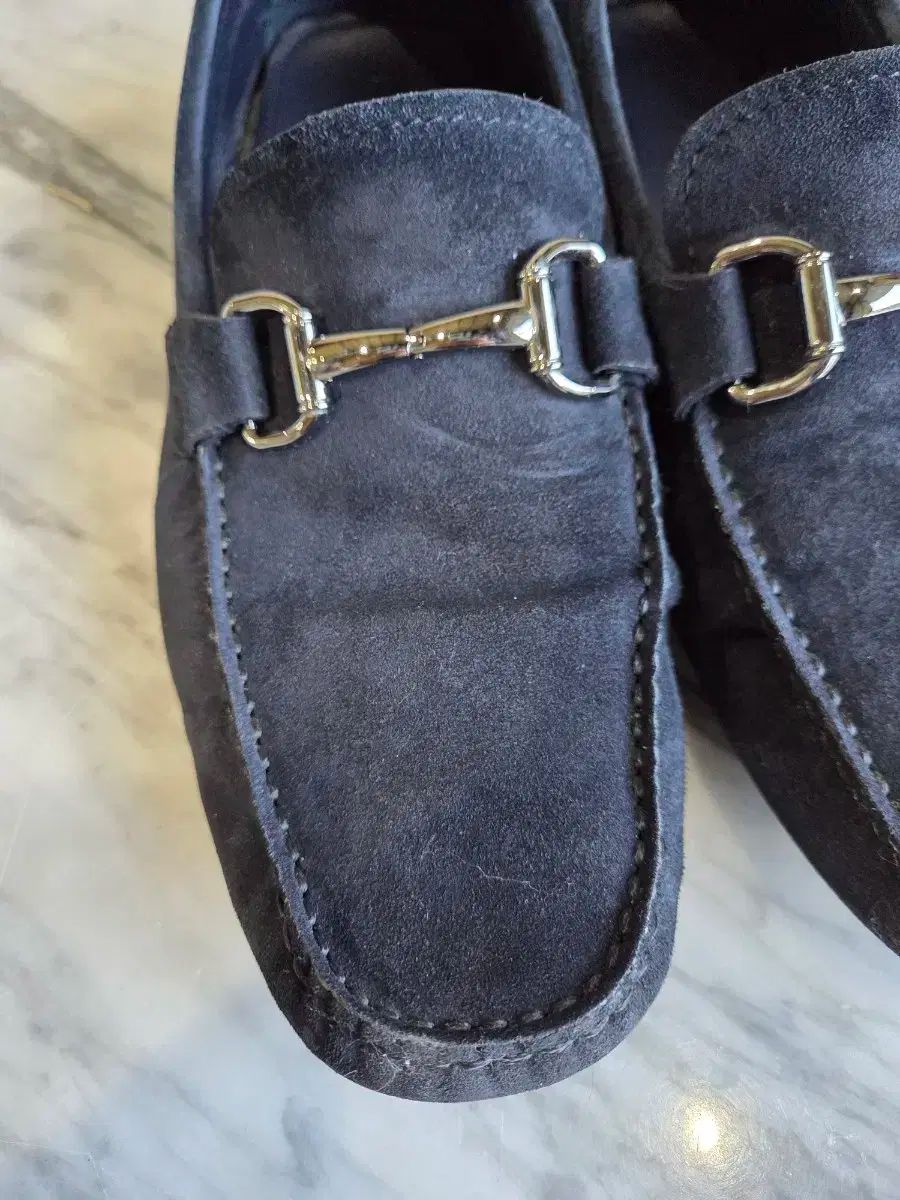 ZEGNA ゼニア スウェード メンズ ローファー 280