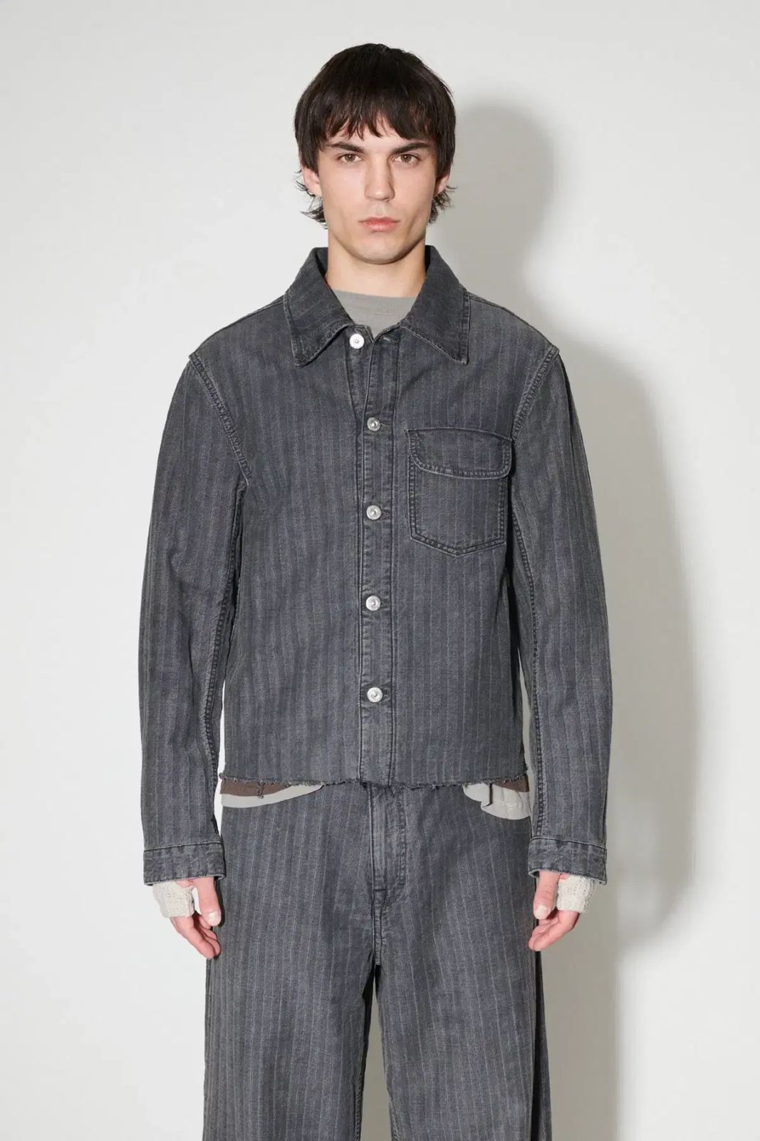 アワーレガシー トリオノ ストライプ セットアップ 52 46