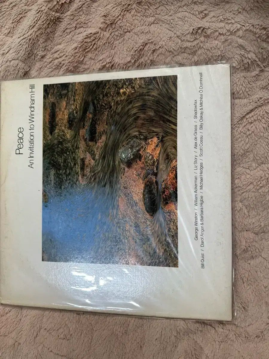 ジョージ ウィンストン 外 ー ウィンダム 丘 有名な曲の Peace LP ニューエイジ みょうばん