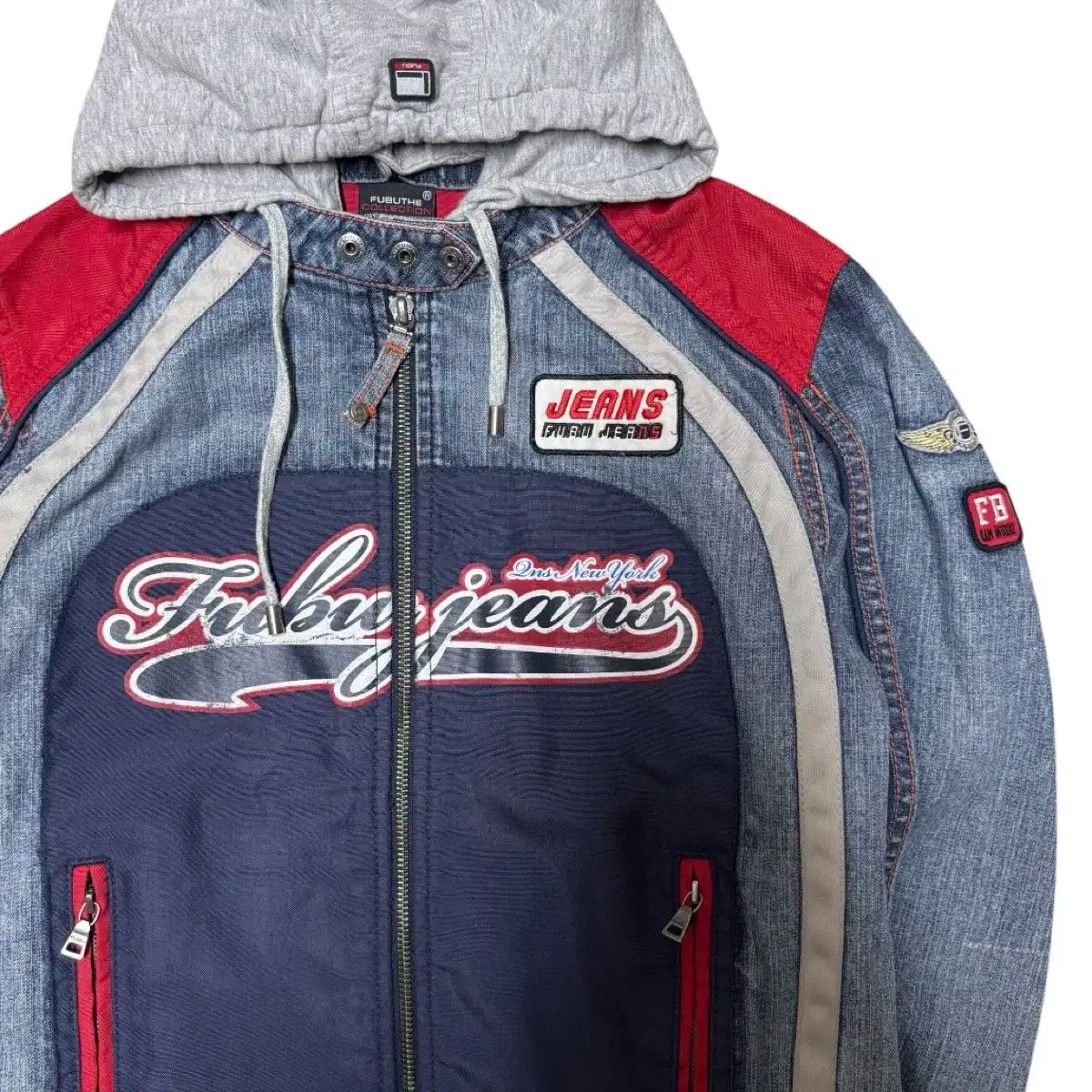 フード ジップアップ