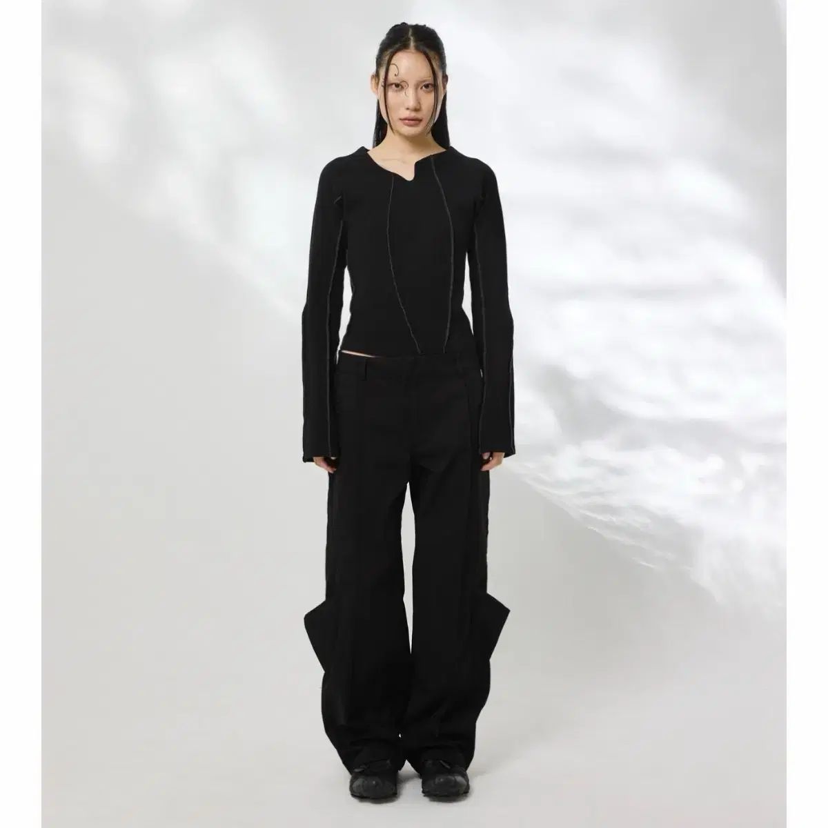  ミステフェナム VOL 2 0 スリーブ BK 長袖 Tシャツ カットソー