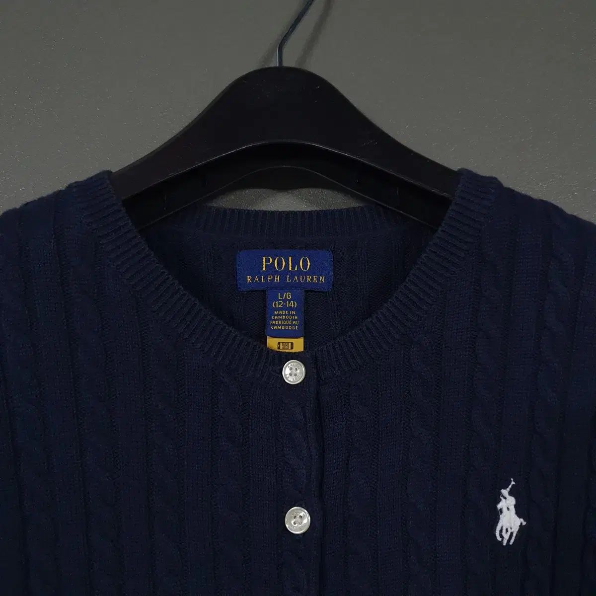  レディース ポロ ラルフローレン 新モデル 22 FW QR ポニー ケーブル編み カーディガン 長袖 カーディガン ボレロ アンサンブル