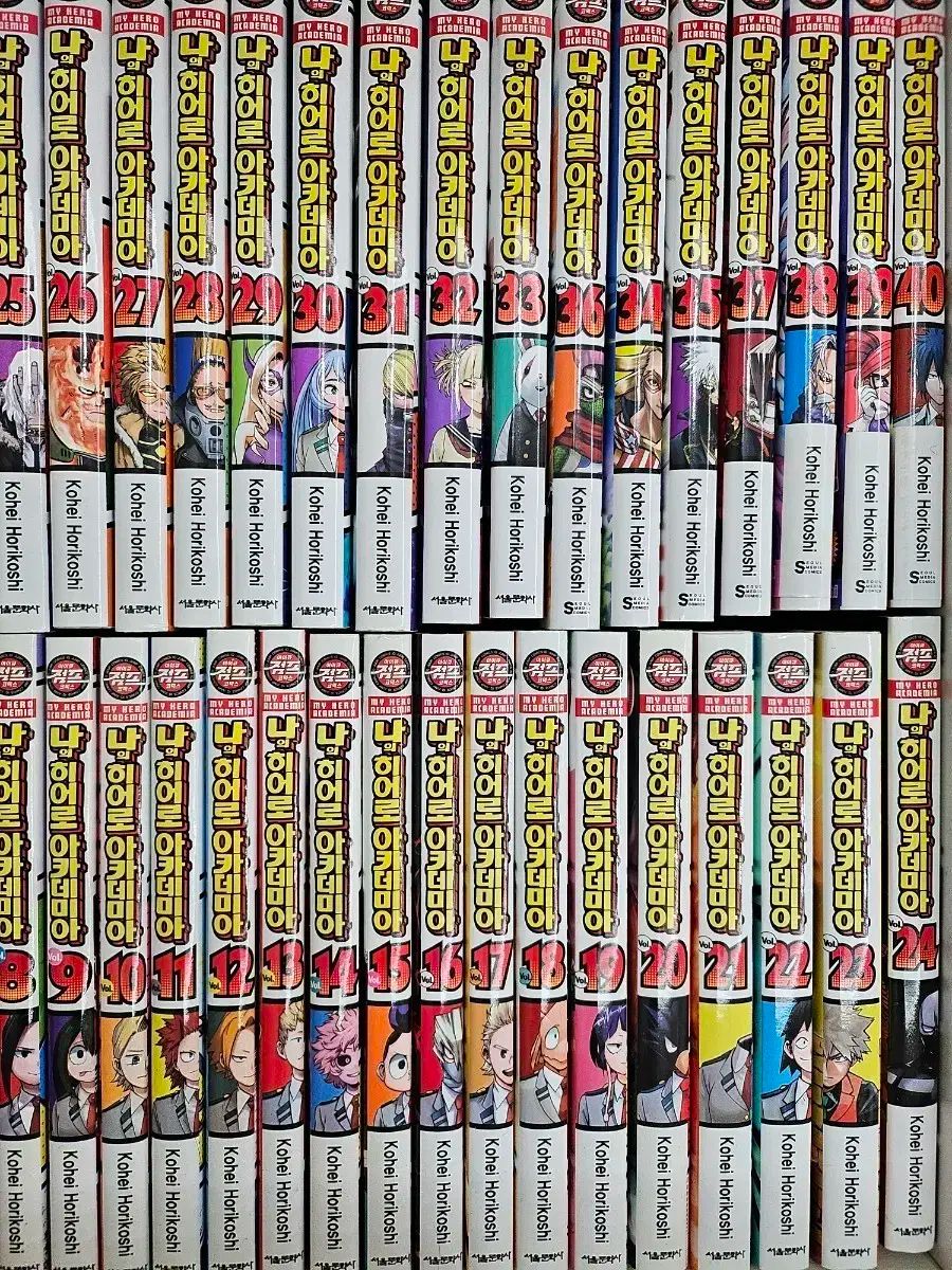 僕のヒーローアカデミア 漫画 全巻 1-40巻 特典含む